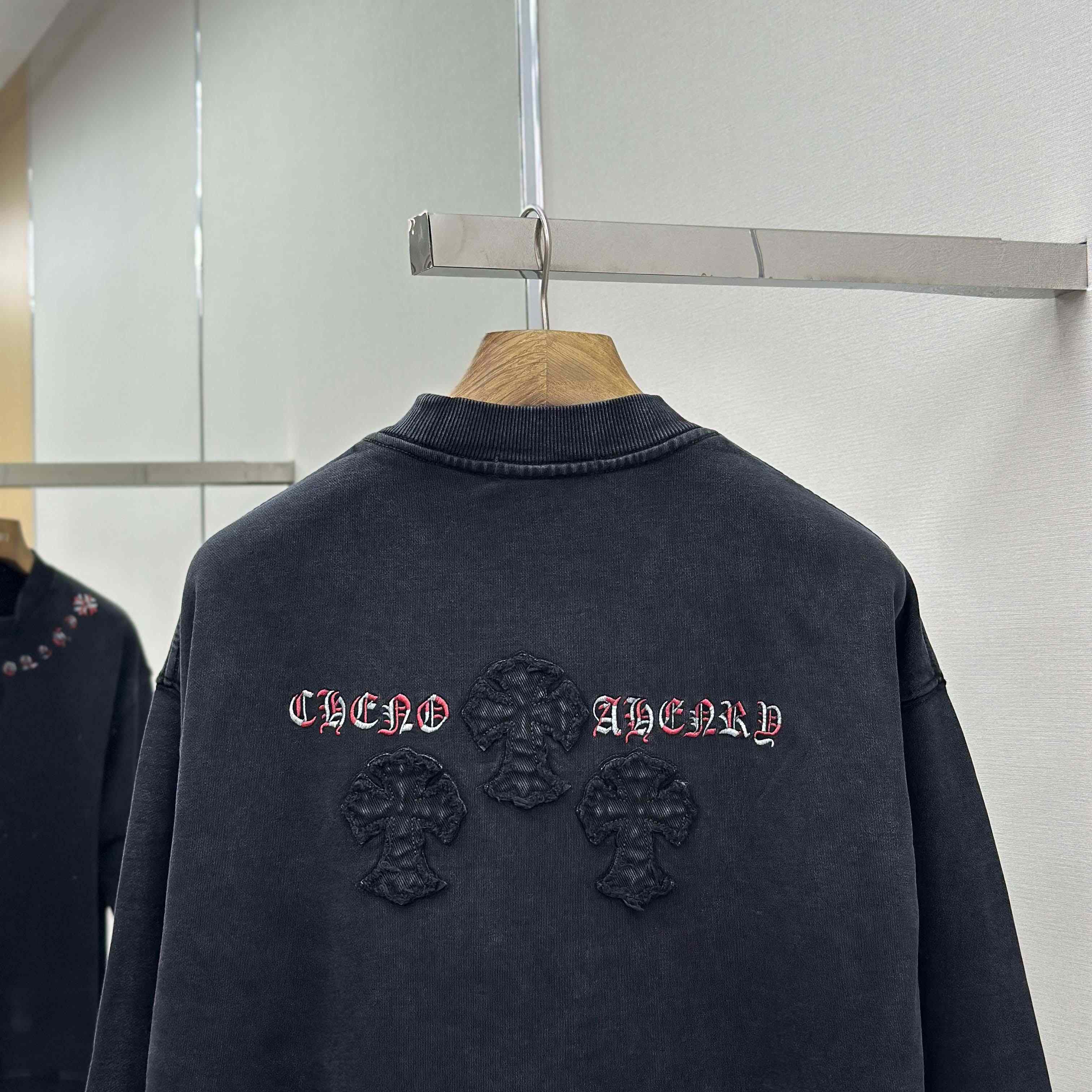 Chrome Hearts Cotton Sweatshirt - FashionPlug