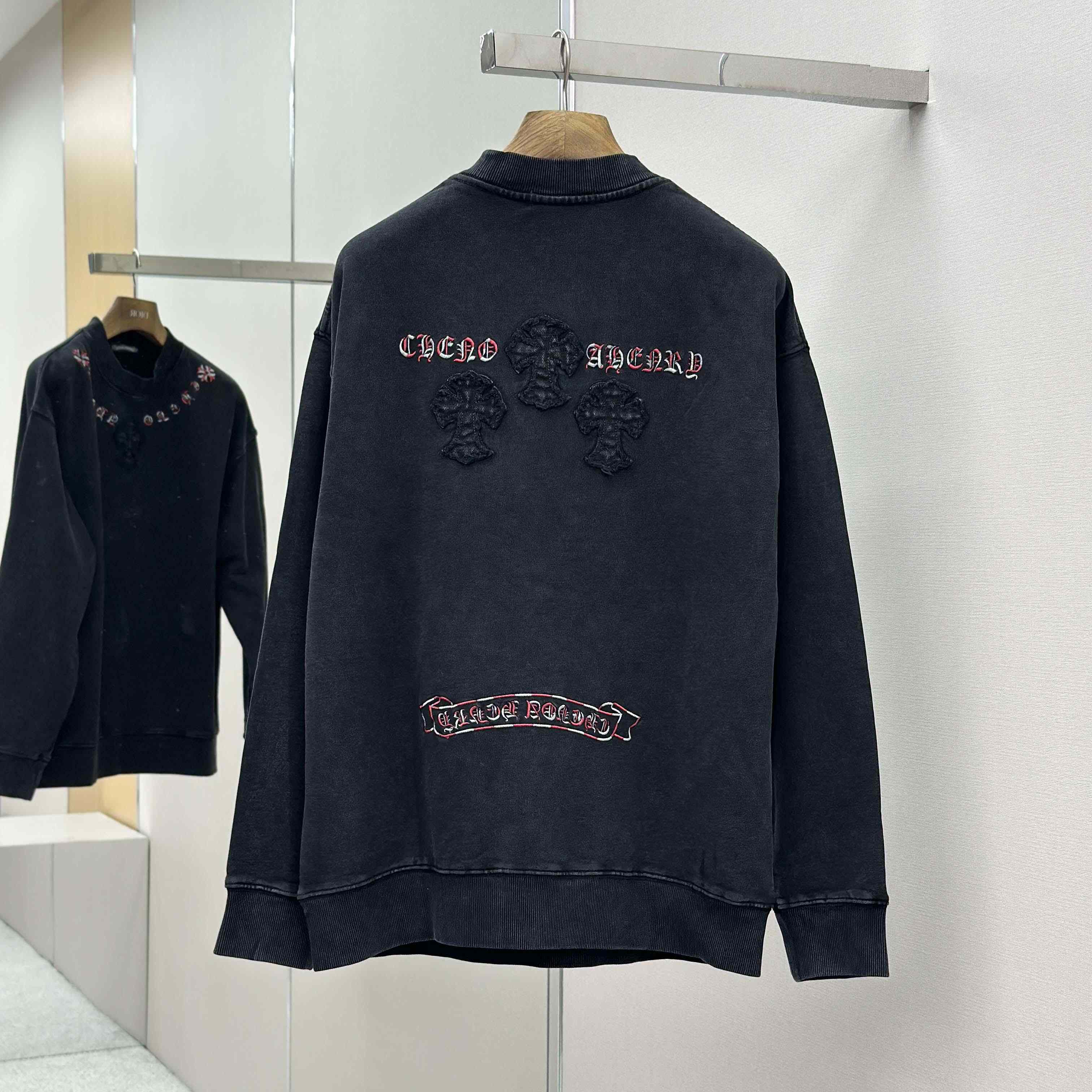 Chrome Hearts Cotton Sweatshirt - FashionPlug