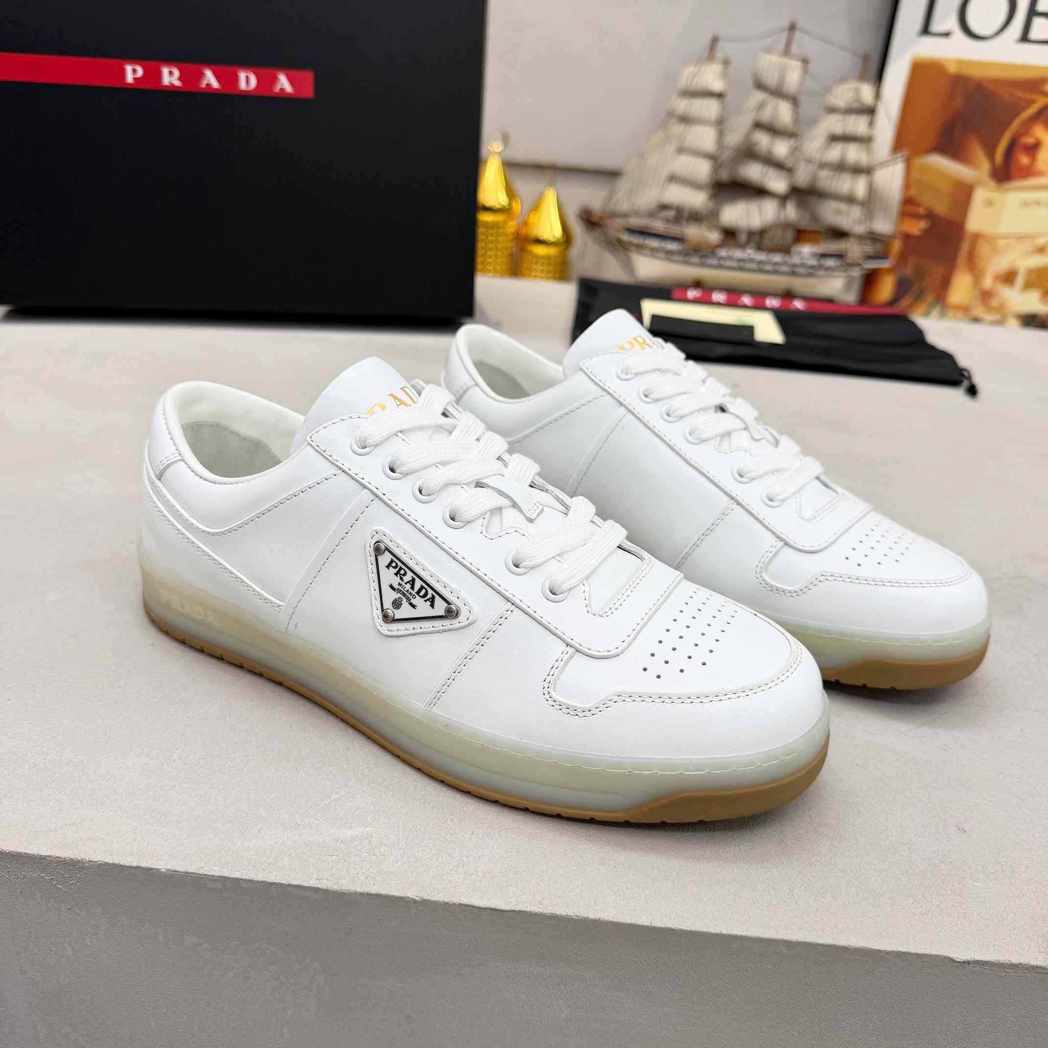 Prada Downtown Sneakers - FashionPlug