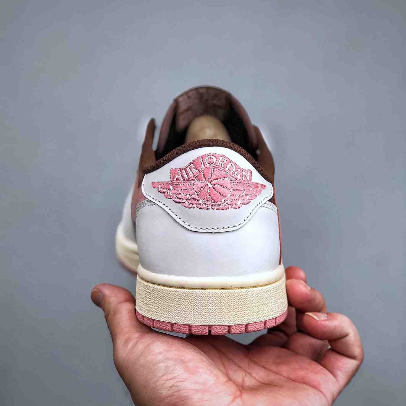 Travis Scott x Air Jordan 1 Low OG “Pink Reverse Swoosh” – Style Code DZ4137-206 - FashionPlug