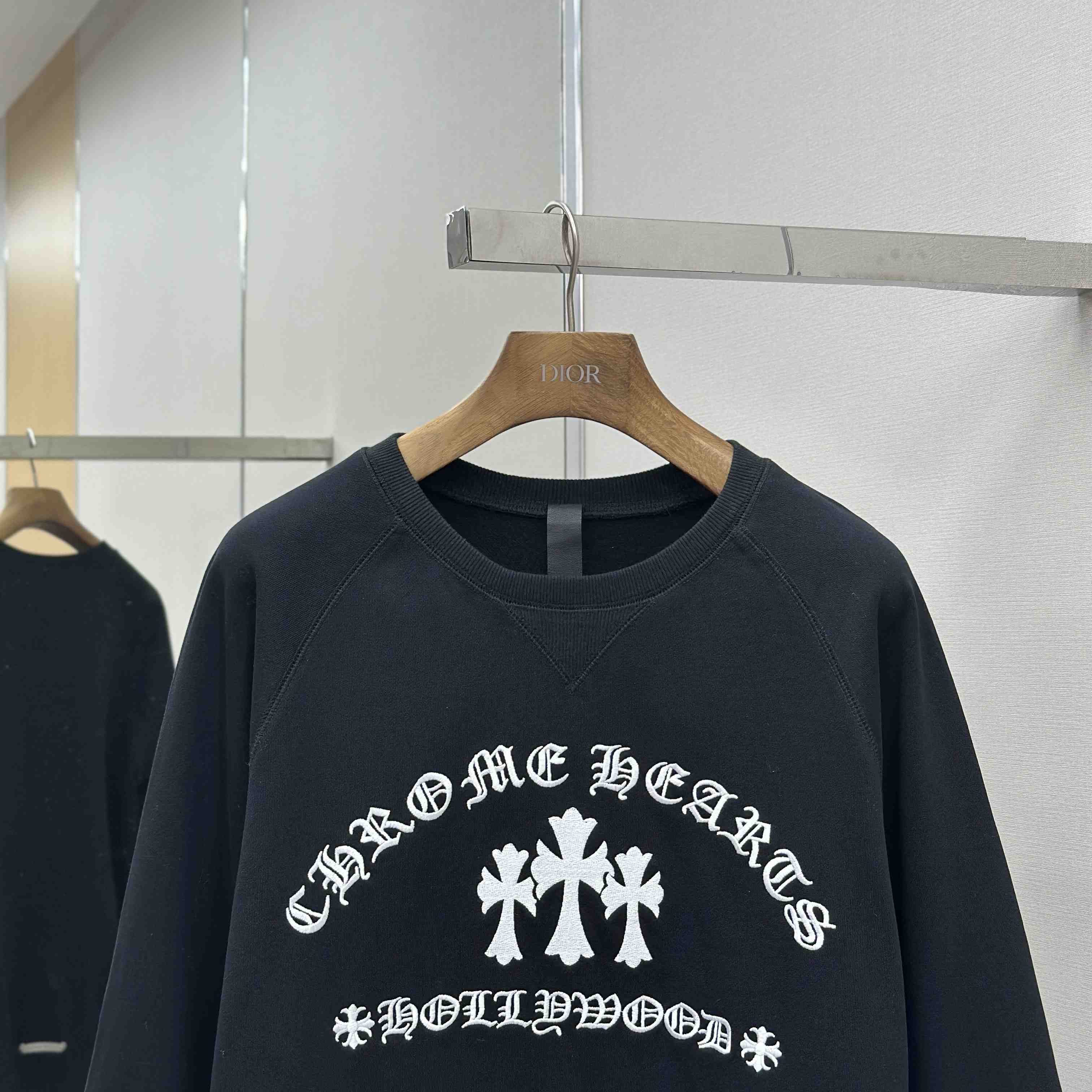 Chrome Hearts Cotton Sweatshirt - FashionPlug