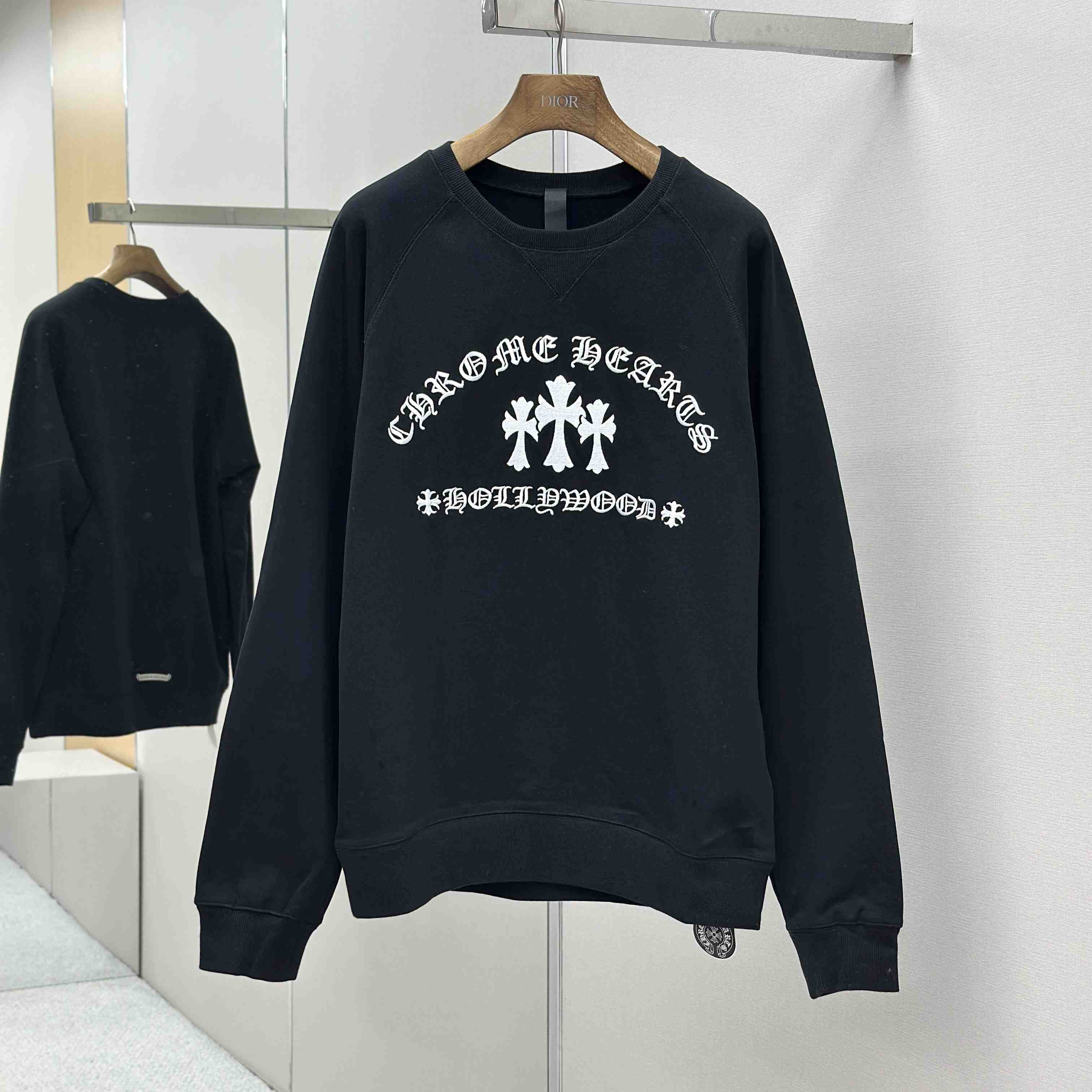 Chrome Hearts Cotton Sweatshirt - FashionPlug