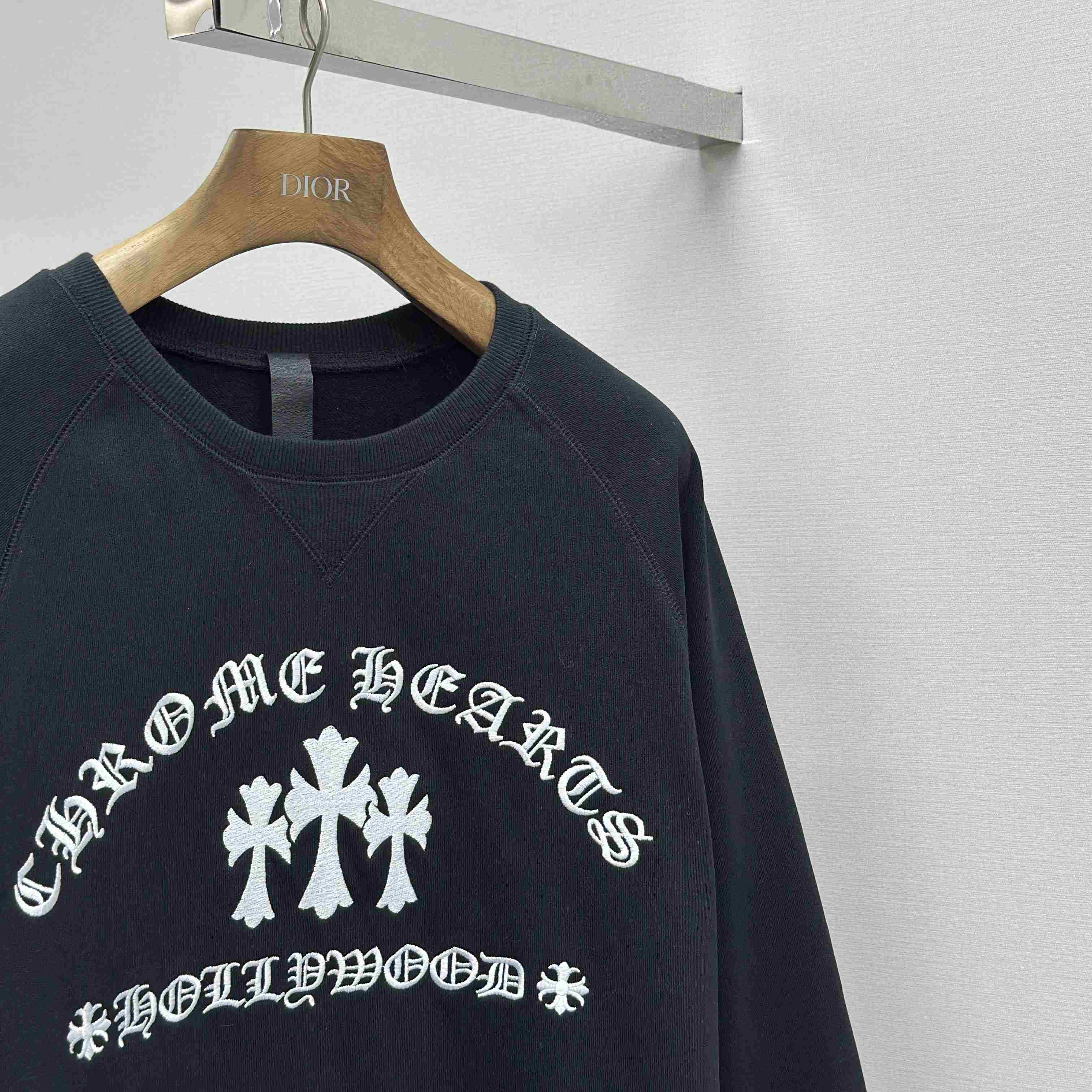 Chrome Hearts Cotton Sweatshirt - FashionPlug
