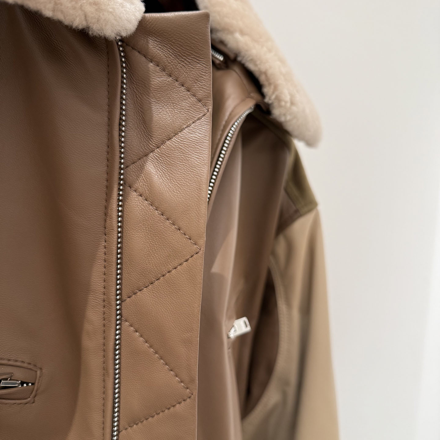 Bottega Veneta Leather Nappa Blouson - FashionPlug