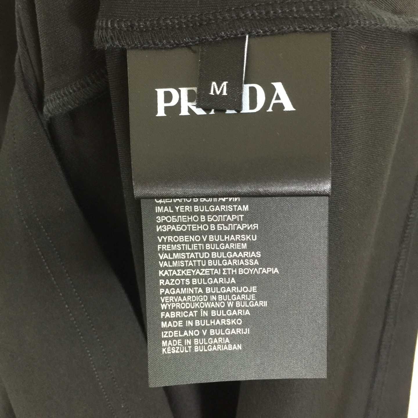 Prada Logo Cotton Tee - FashionPlug