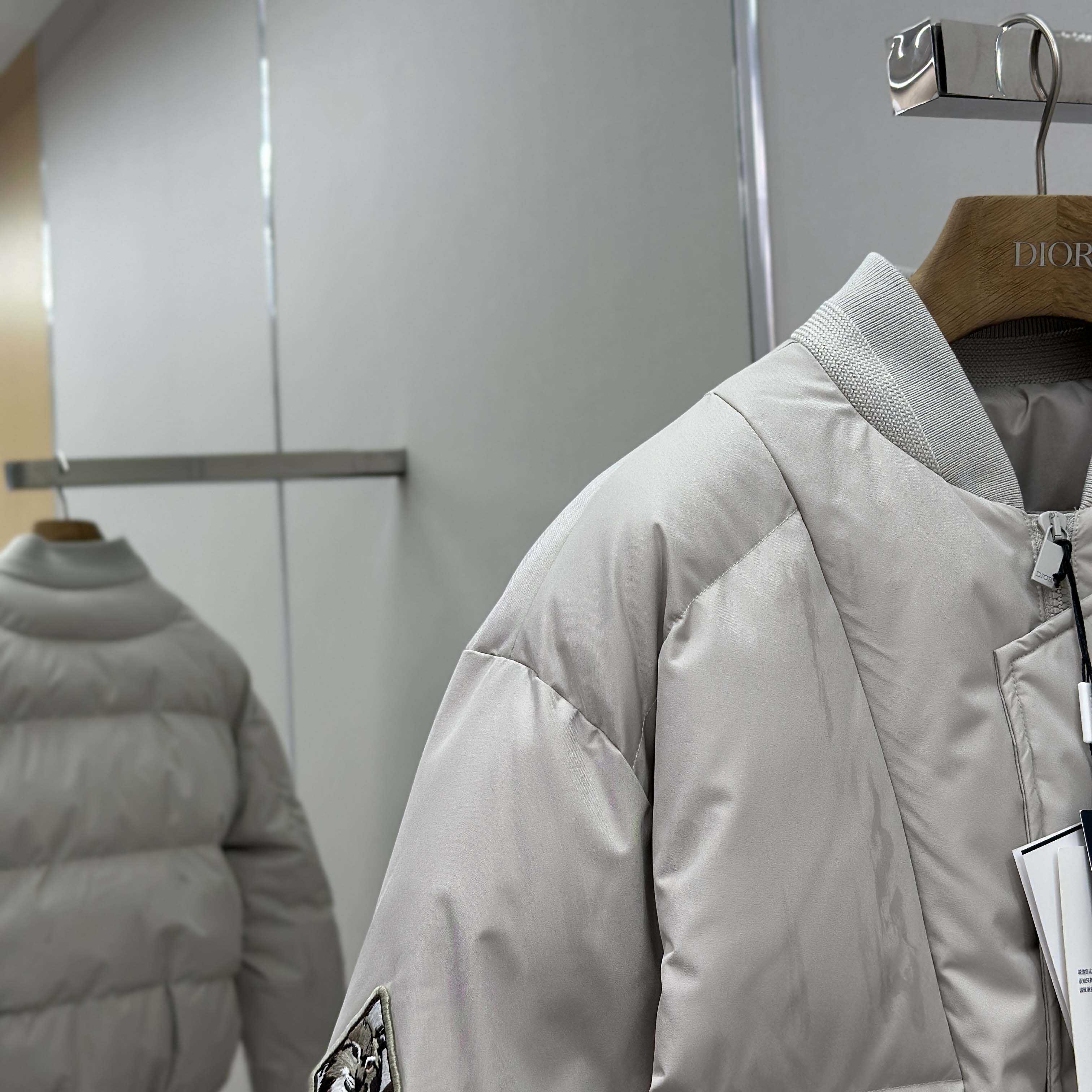 Dior Mountain Quilted Blouson Jacket  - FashionPlug