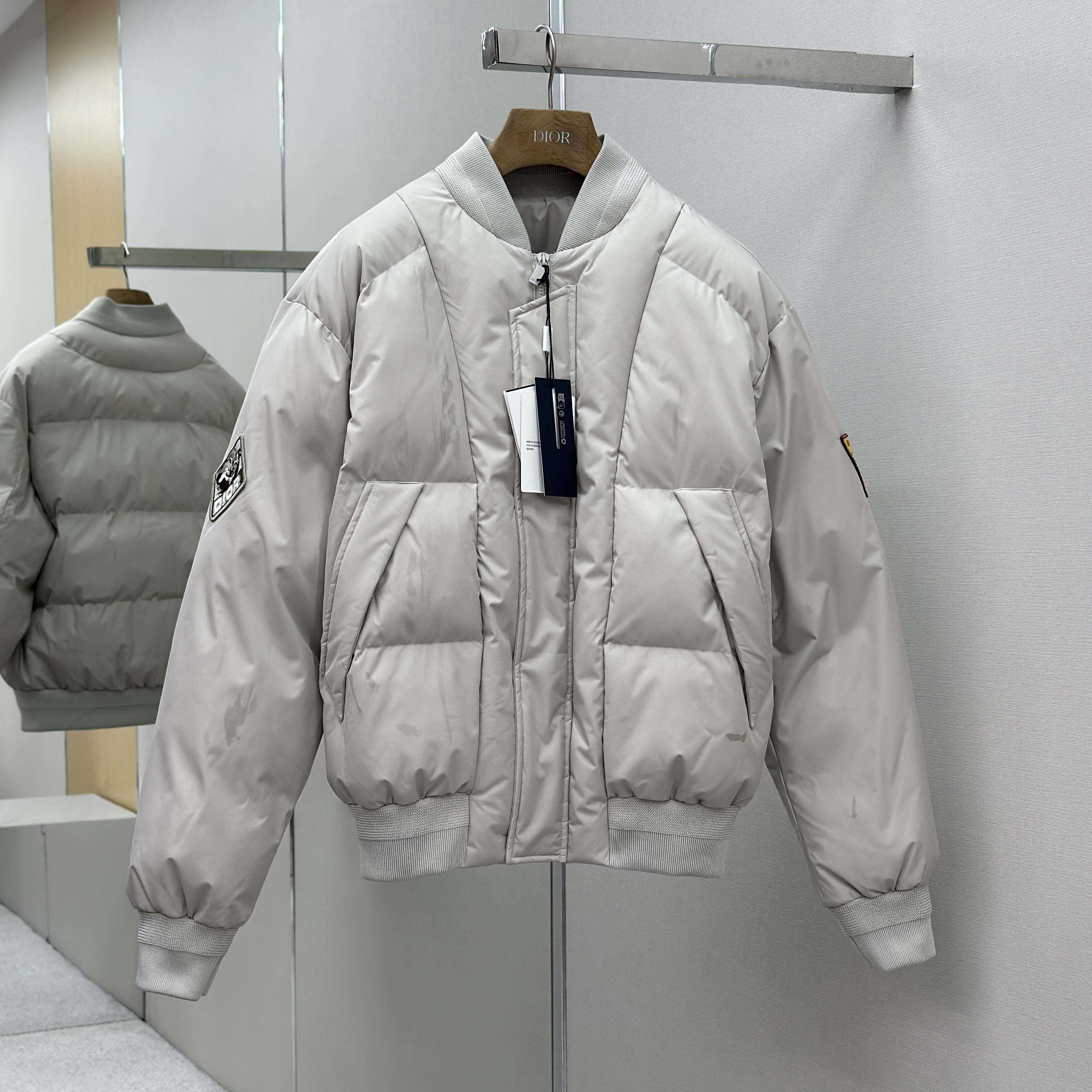 Dior Mountain Quilted Blouson Jacket  - FashionPlug
