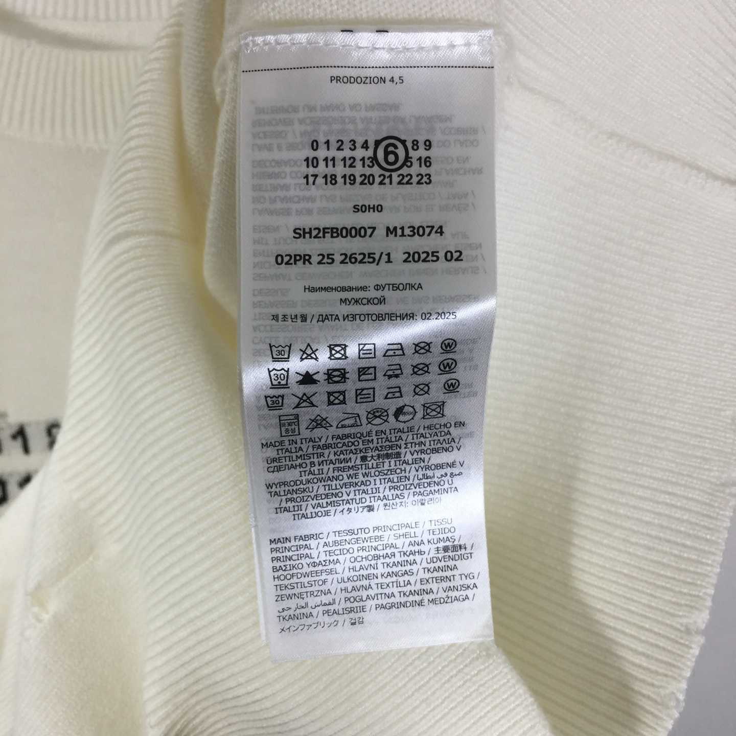 MM6 Maison Margiela Numbers-motif Sweater - FashionPlug