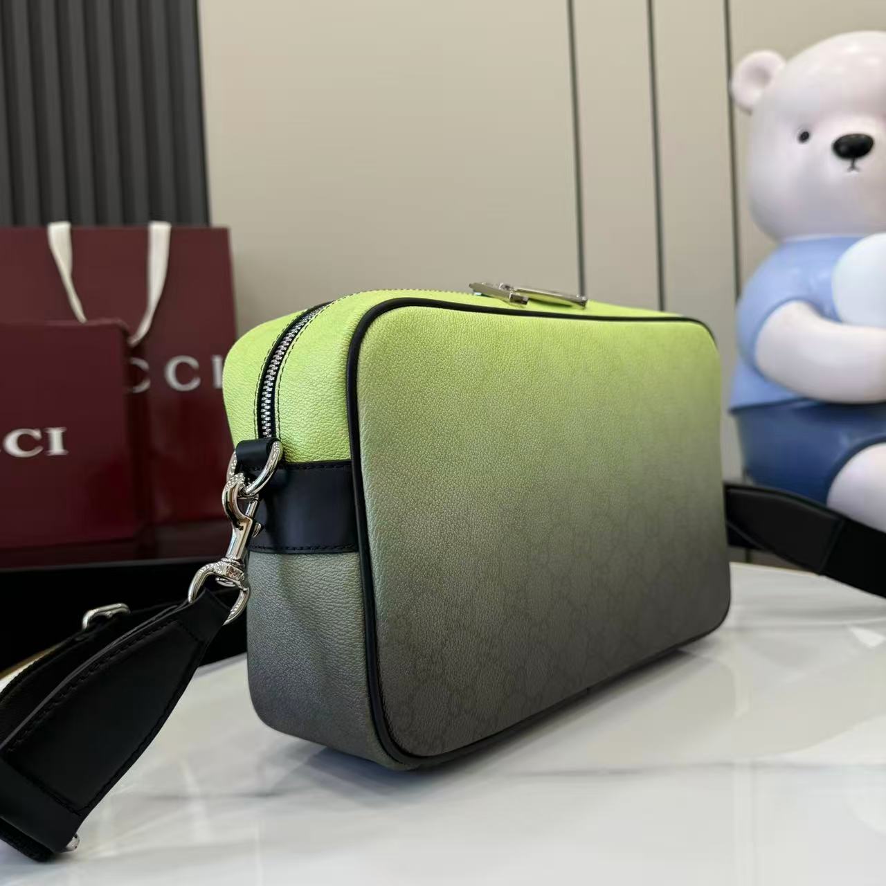 Gucci Chroma Medium Crossbody Bag - FashionPlug