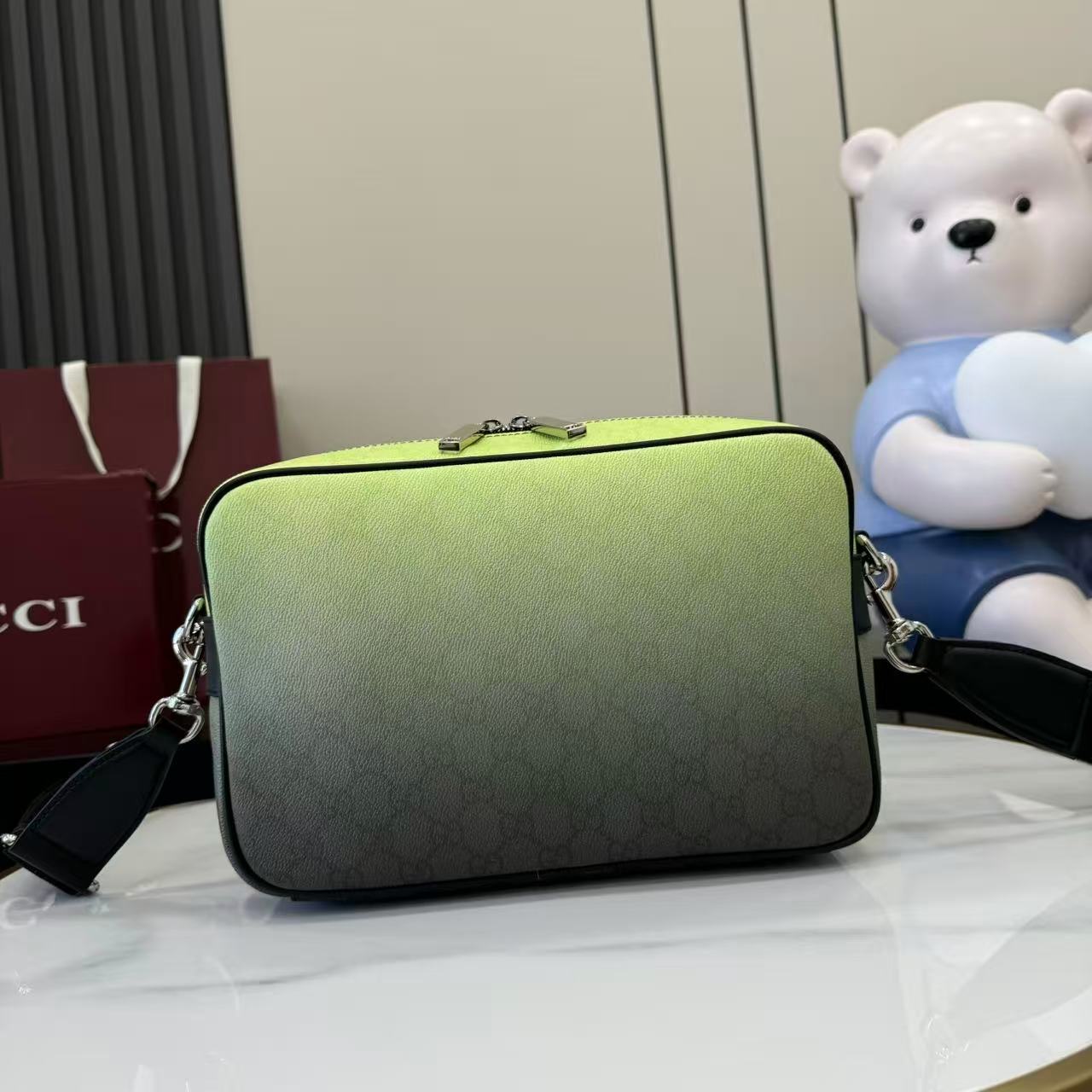 Gucci Chroma Medium Crossbody Bag - FashionPlug