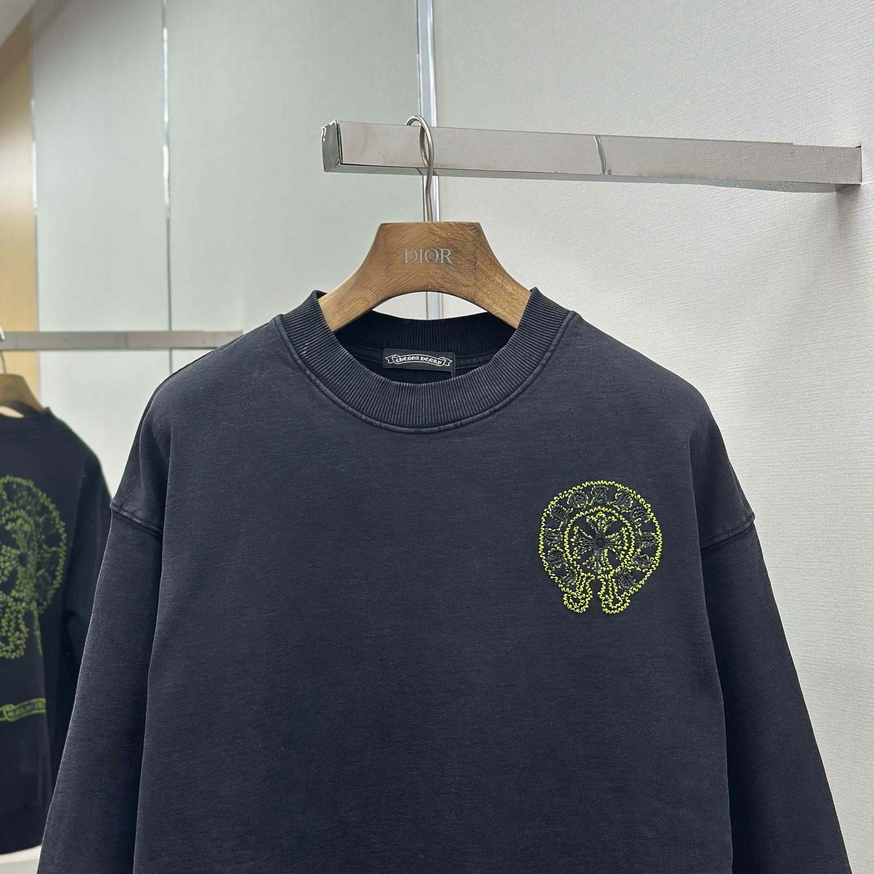 Chrome Hearts Cotton Sweatshirt - FashionPlug