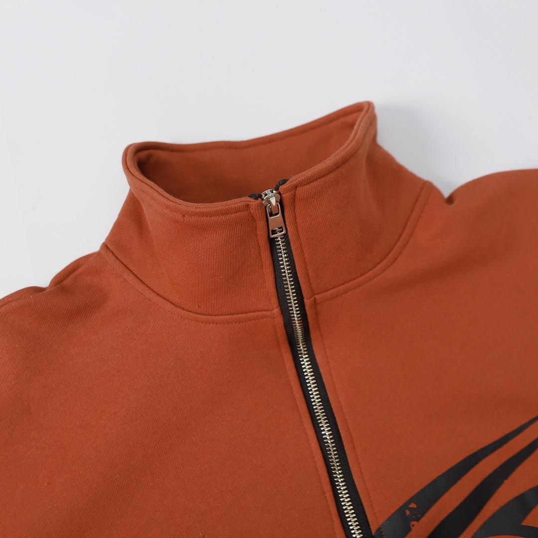 Hellstar Half Zip Sweatshirt - FashionPlug