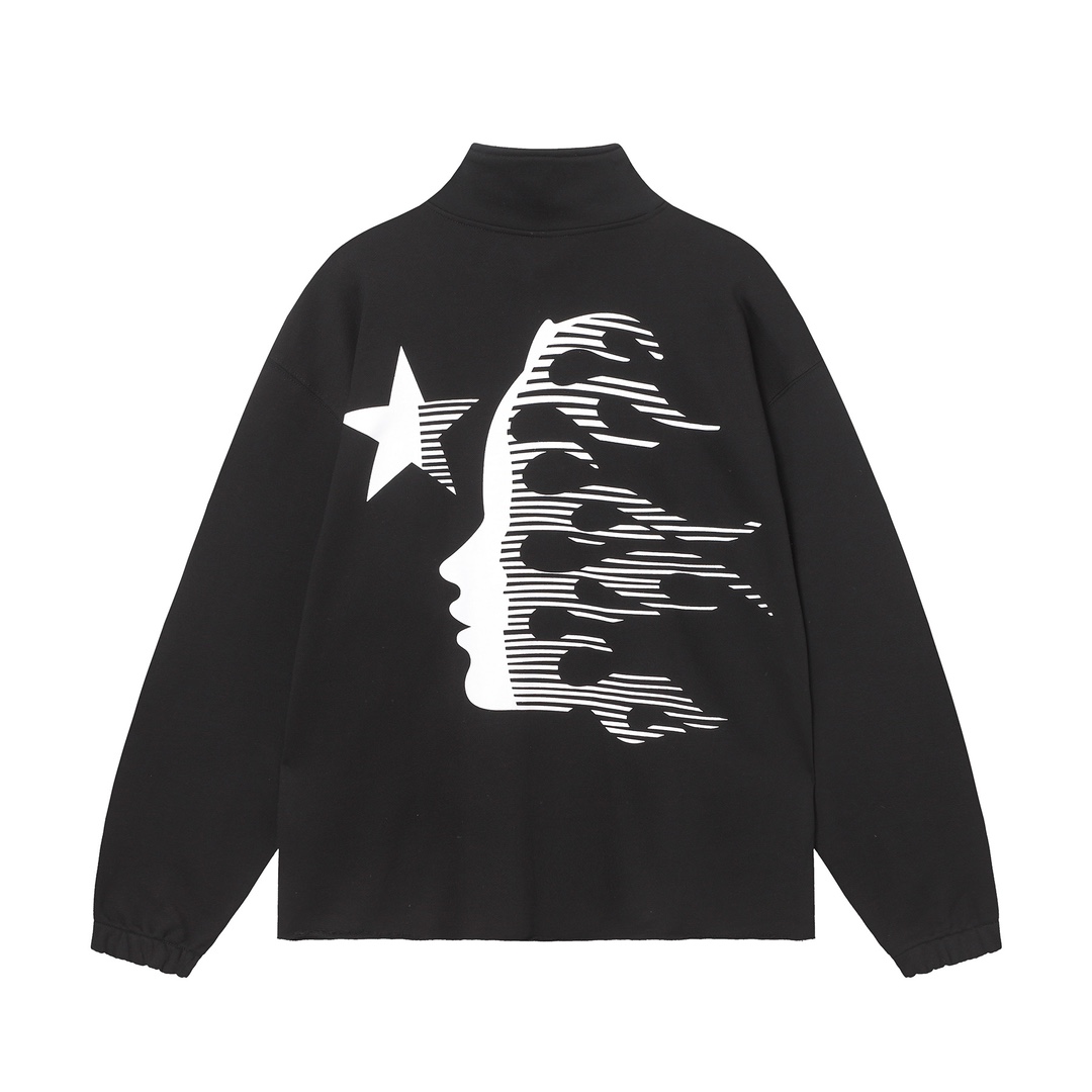 Hellstar Half Zip Sweatshirt - FashionPlug
