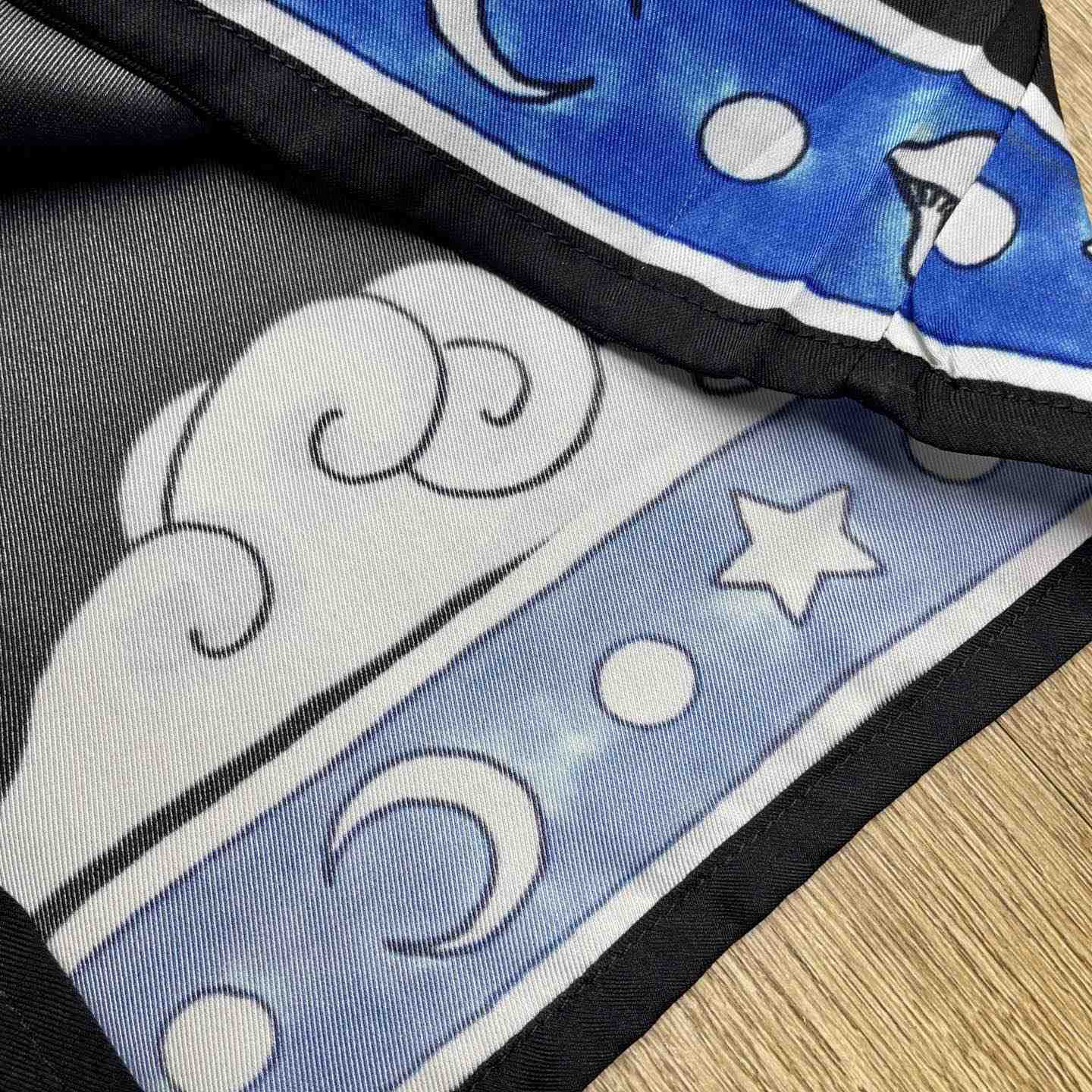 Casablanca The Four Elements Long Sleeve Silk Shirt   CA3546 - FashionPlug