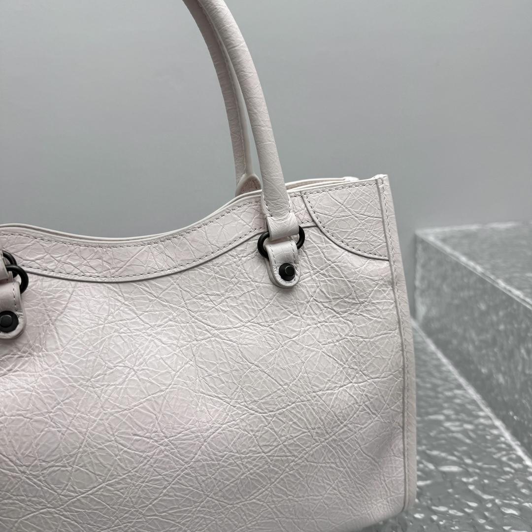 Balenciaga Le City Tote Bag Mini In Petal Pink - FashionPlug