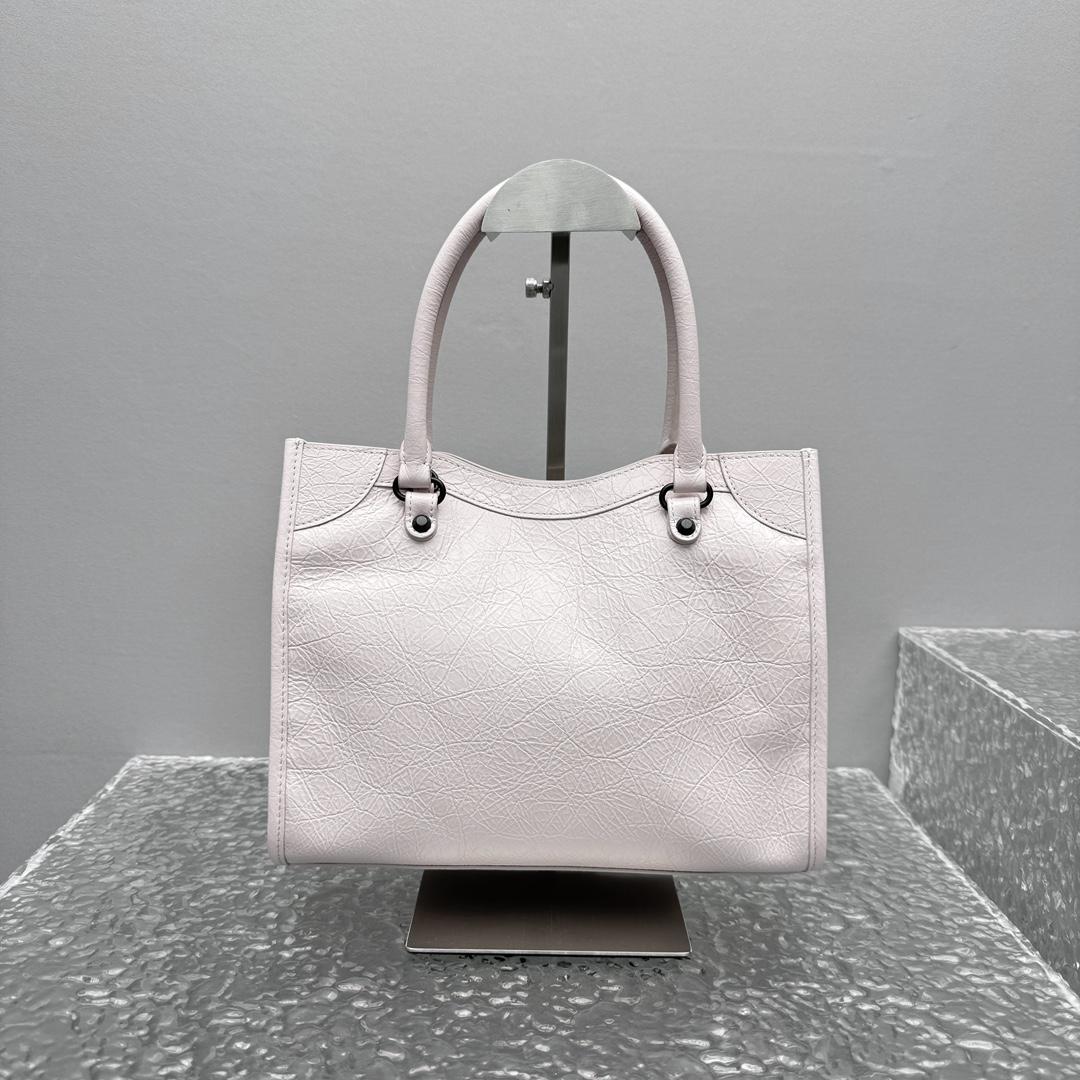 Balenciaga Le City Tote Bag Mini In Petal Pink - FashionPlug