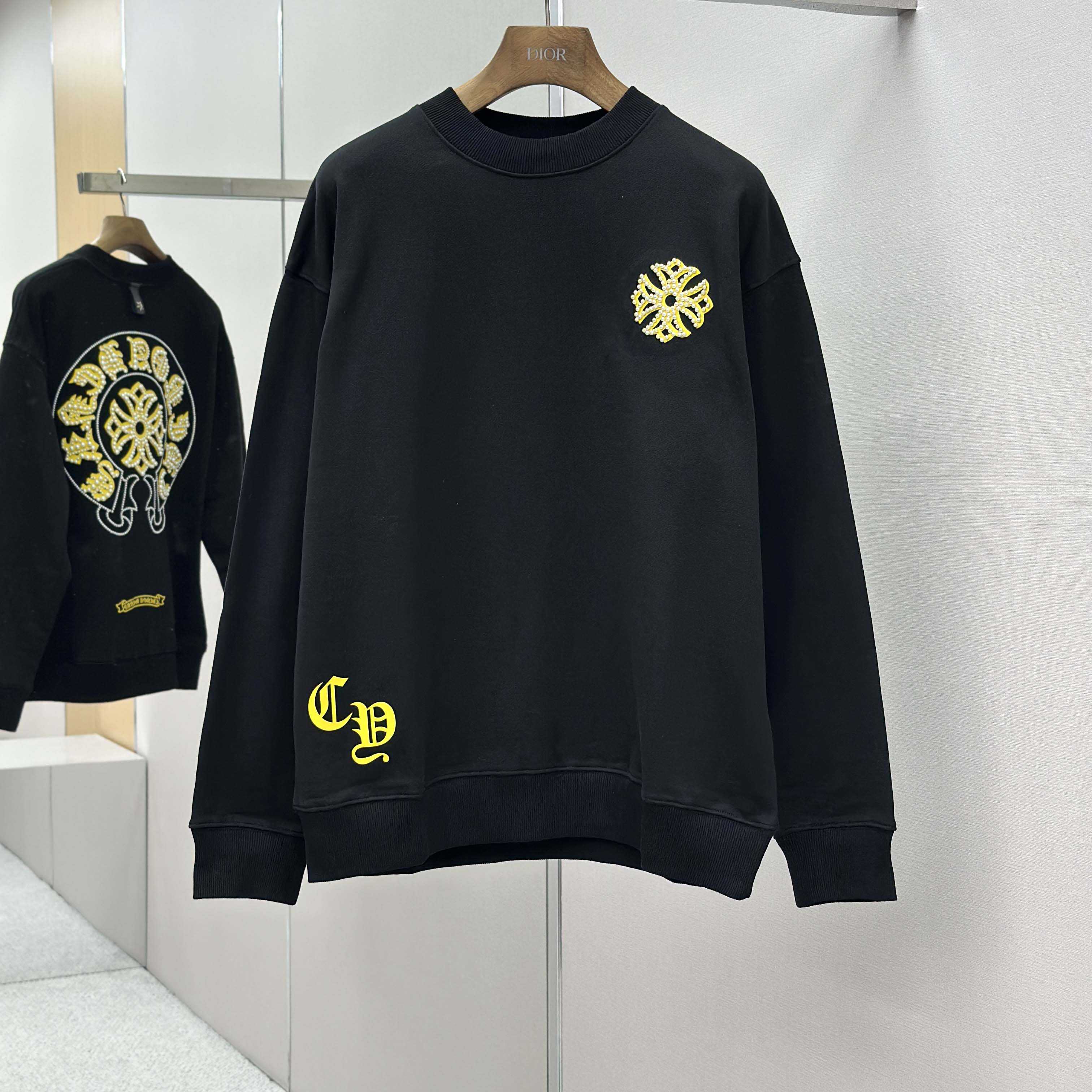 Chrome Hearts Cotton Sweatshirt - FashionPlug