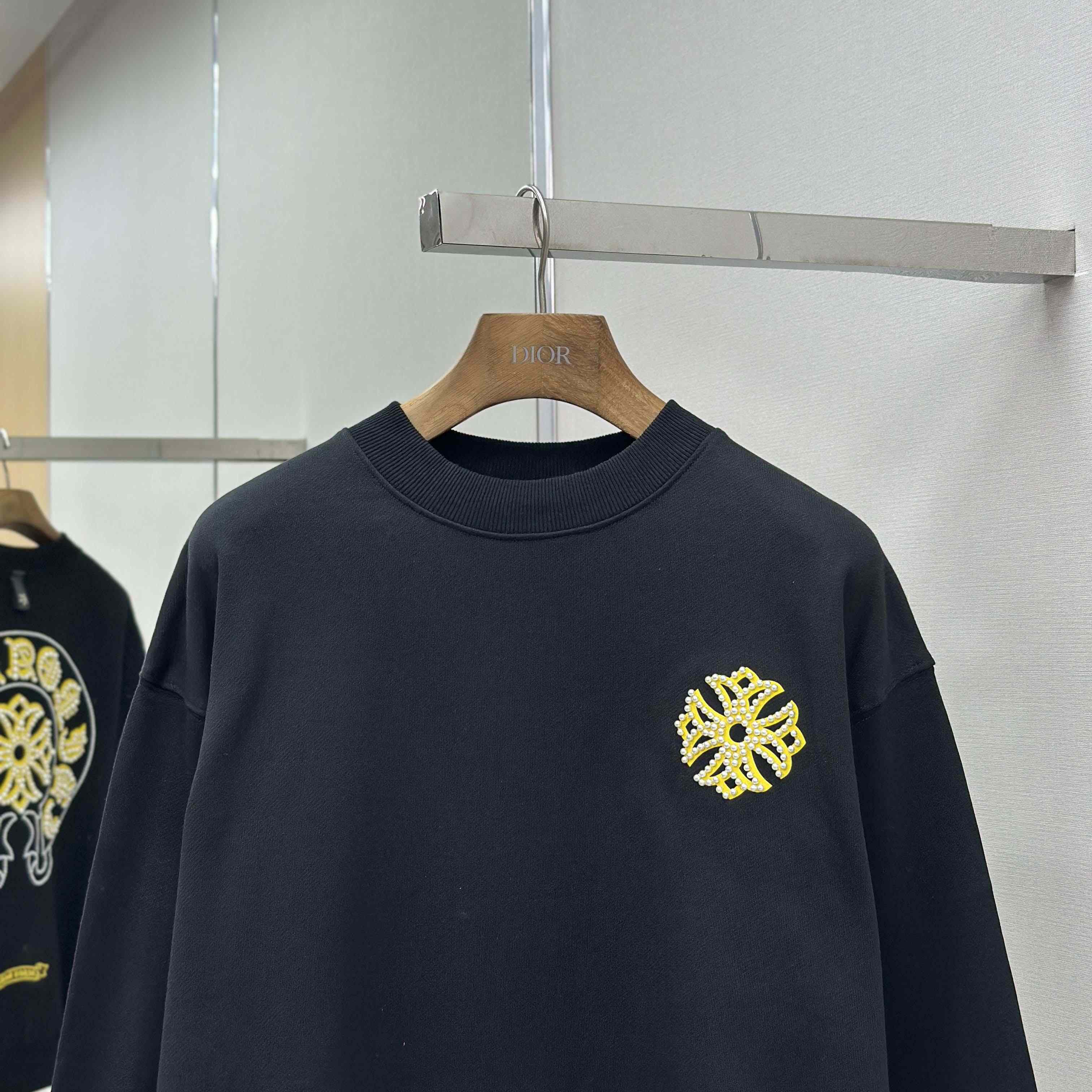 Chrome Hearts Cotton Sweatshirt - FashionPlug