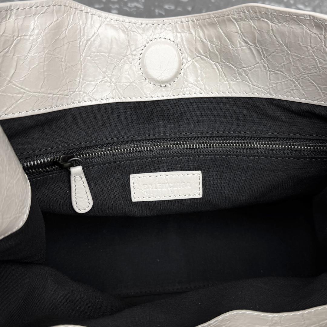 Balenciaga Le City Tote Bag Mini In Almond  - FashionPlug