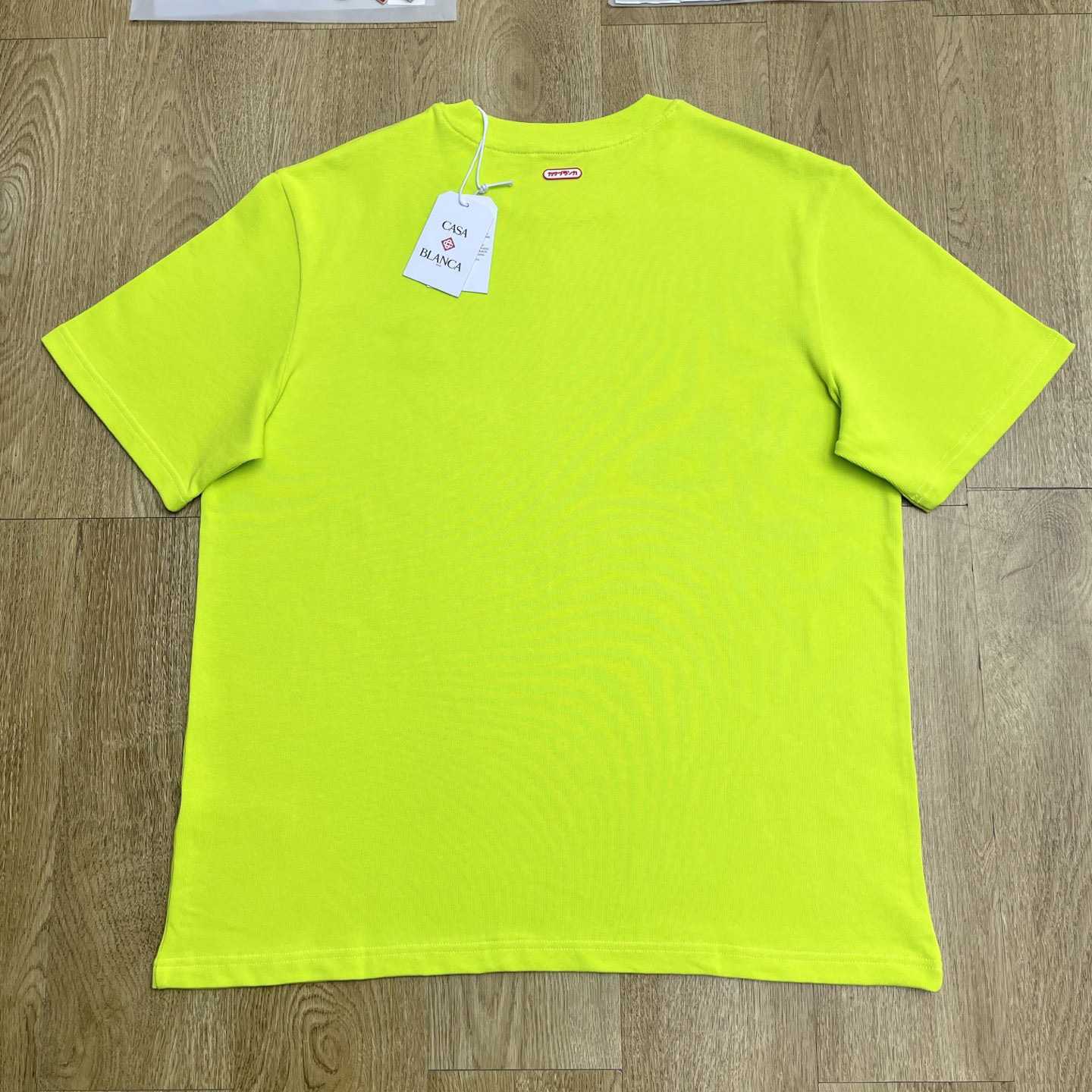 Casablanca Logo-patch Cotton T-shirt   C1079 - FashionPlug