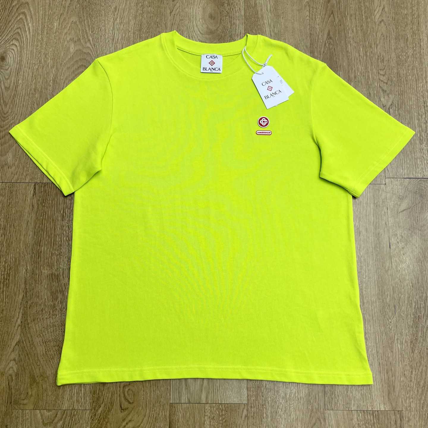 Casablanca Logo-patch Cotton T-shirt   C1079 - FashionPlug