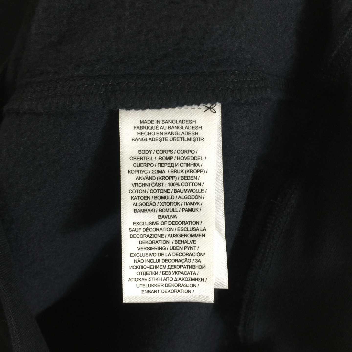 Ralph Lauren navy-blue Cotton-blend Crewneck - FashionPlug