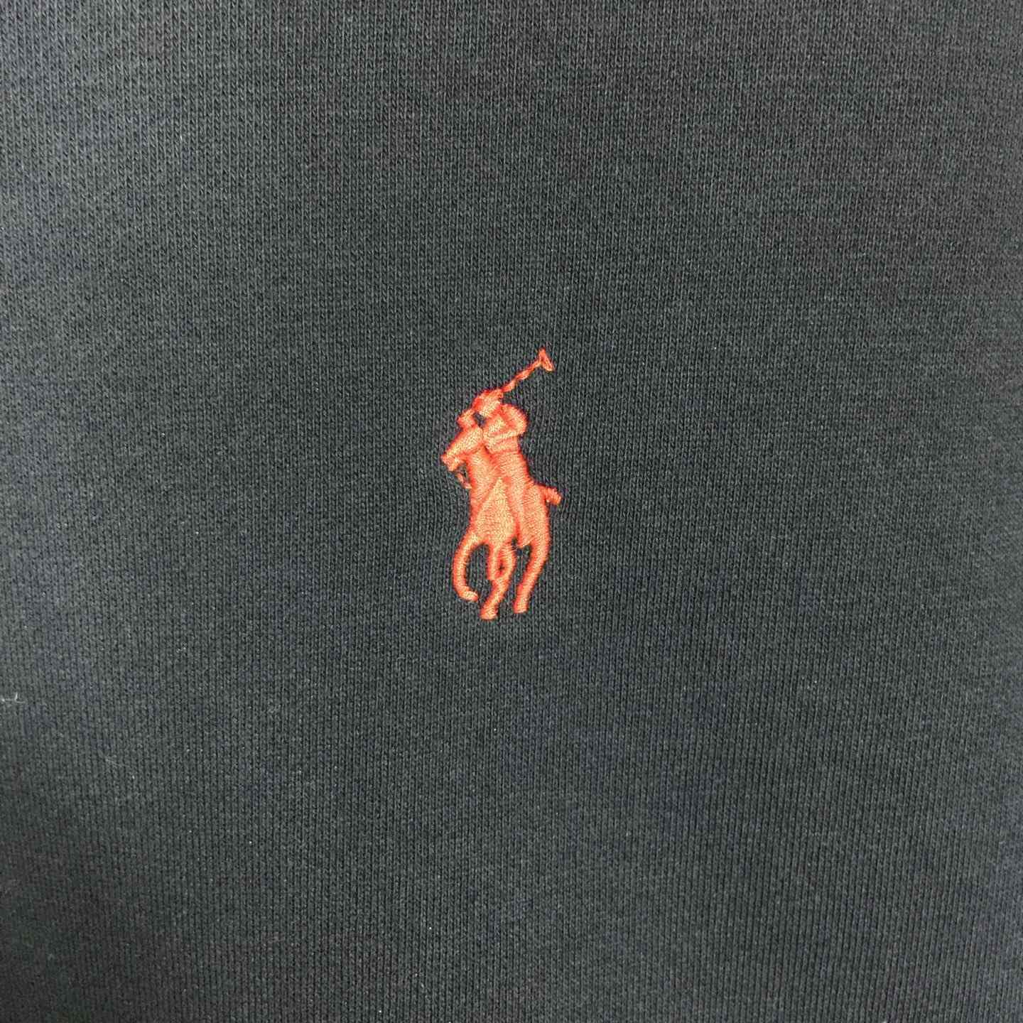 Ralph Lauren navy-blue Cotton-blend Crewneck - FashionPlug