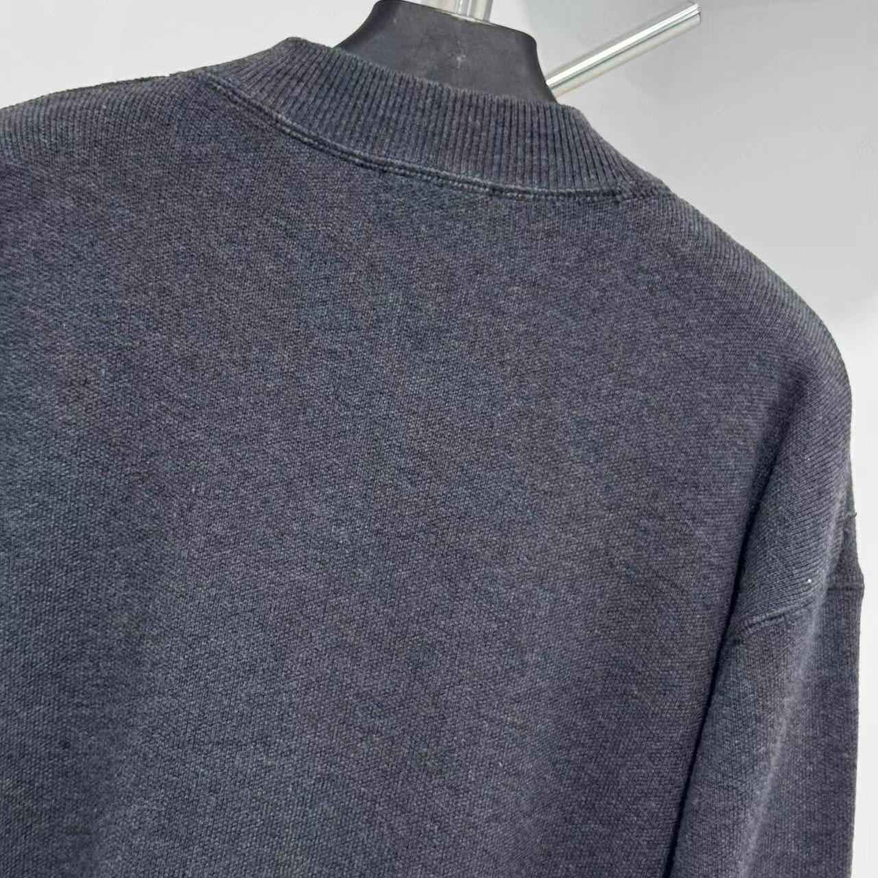 Prada Intarsia-logo Raglan Sweater - FashionPlug