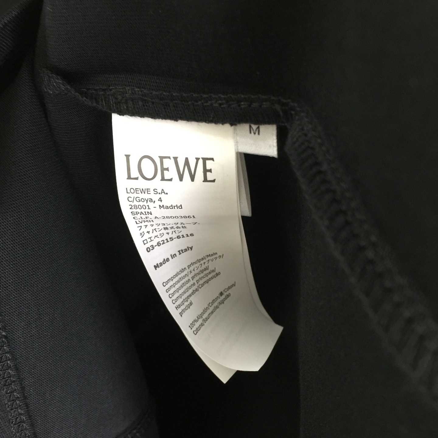 Loewe Relaxed Fit T-shirt In Cotton - FashionPlug