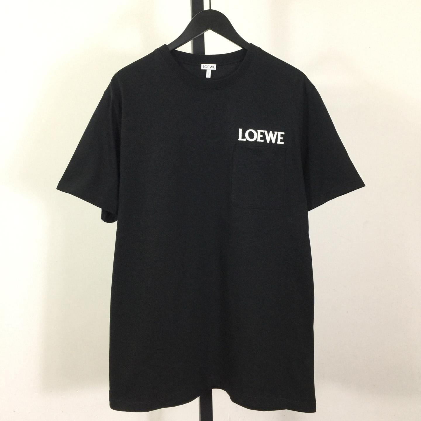 Loewe Relaxed Fit T-shirt In Cotton - FashionPlug