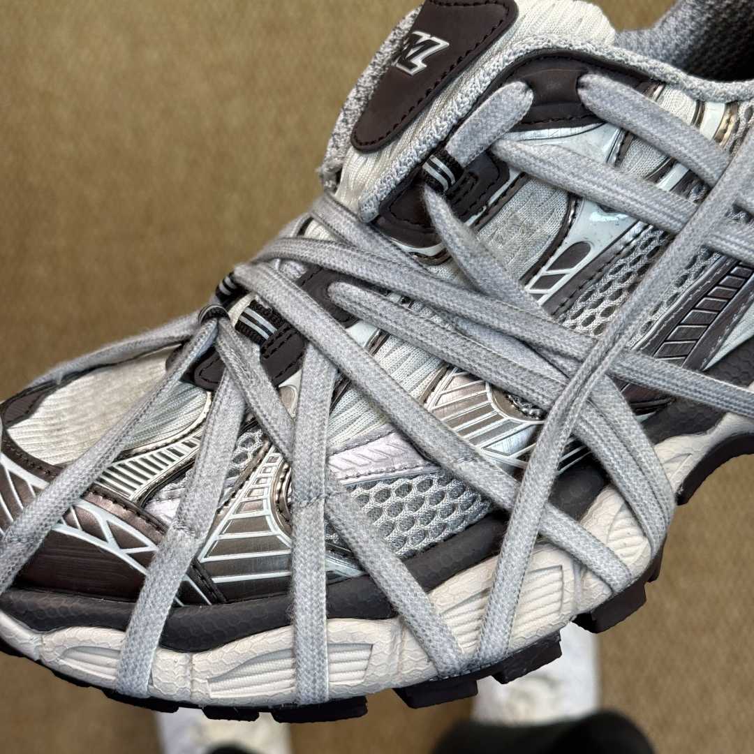 Balenciaga 3XL “Spider-Man” Lace-Up Sneaker – Grey  - FashionPlug