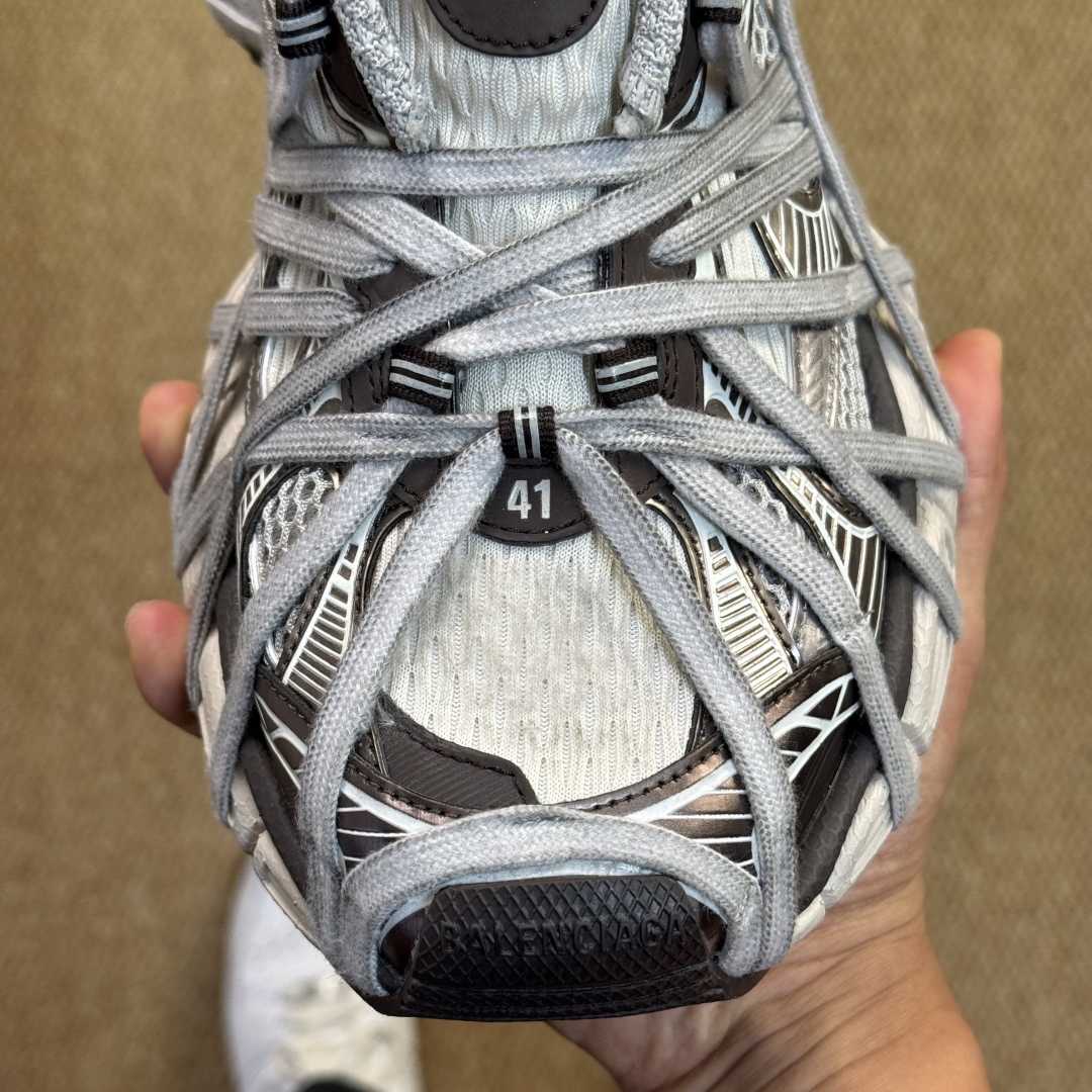 Balenciaga 3XL “Spider-Man” Lace-Up Sneaker – Grey  - FashionPlug