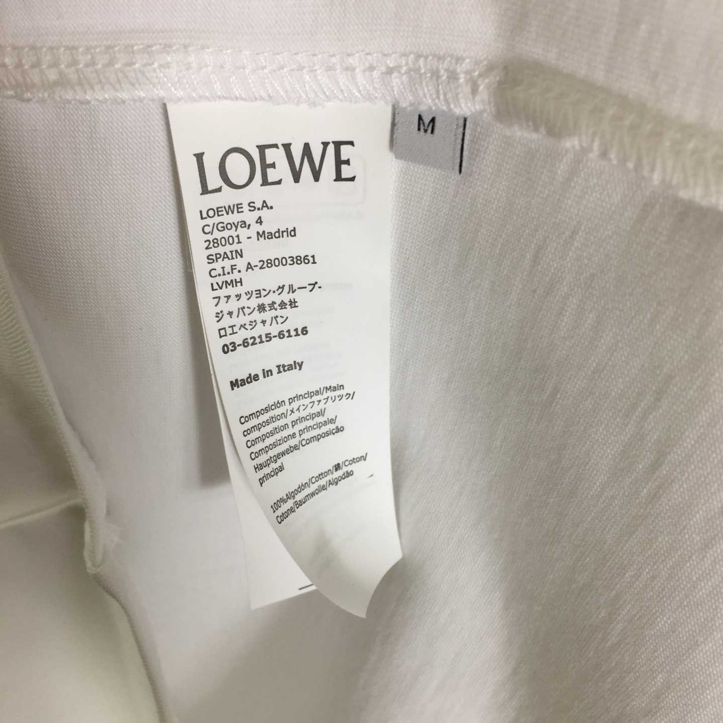 Loewe Relaxed Fit T-shirt In Cotton - FashionPlug