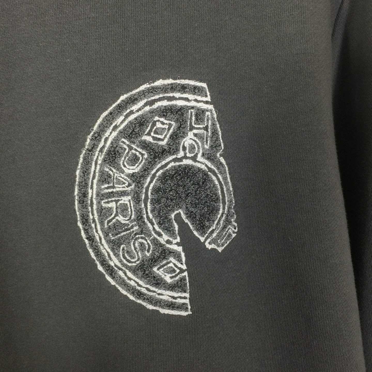Hermes Crew-neck Embroidered Sweatshirt - FashionPlug