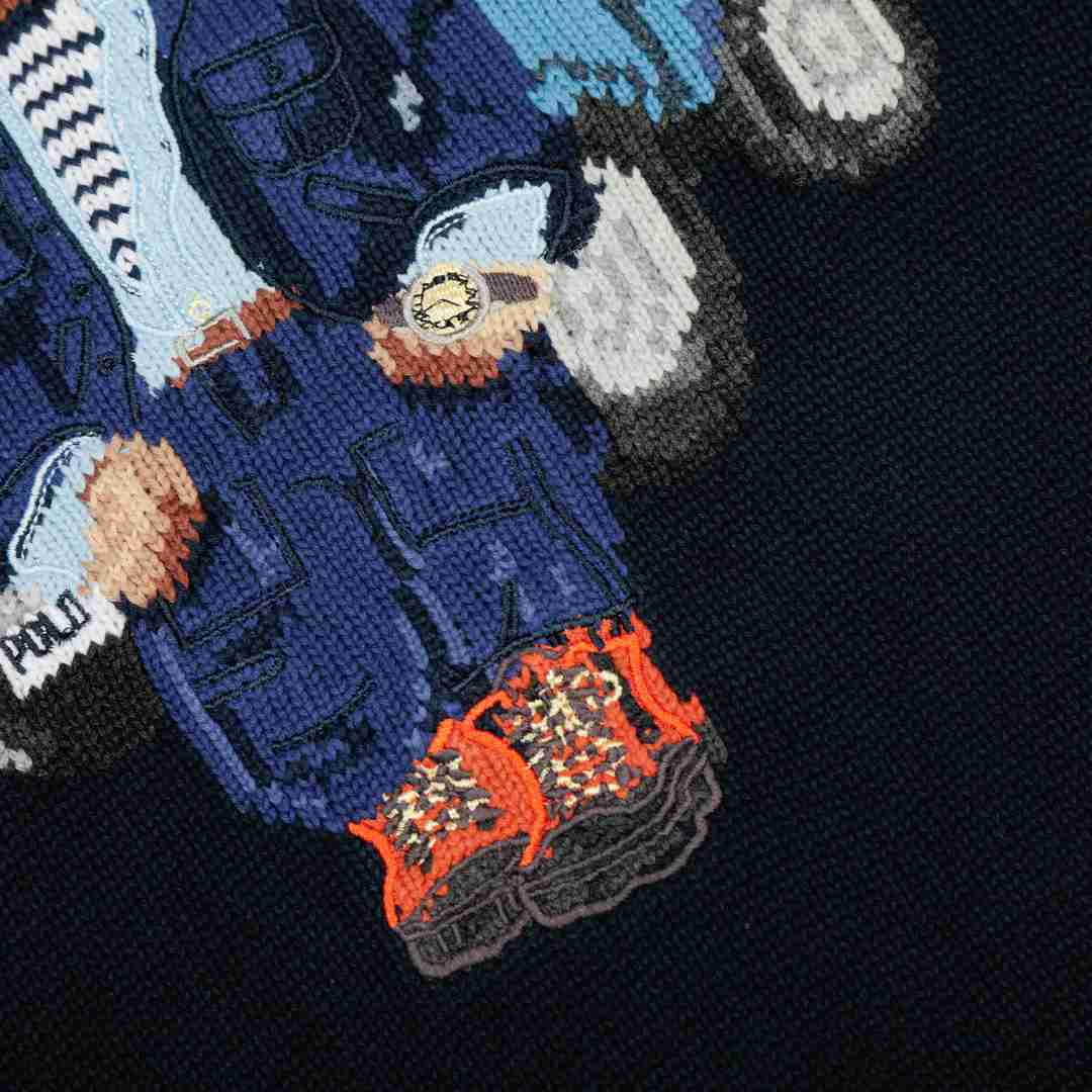 Ralph Lauren Polo Bear Cotton Sweater - FashionPlug