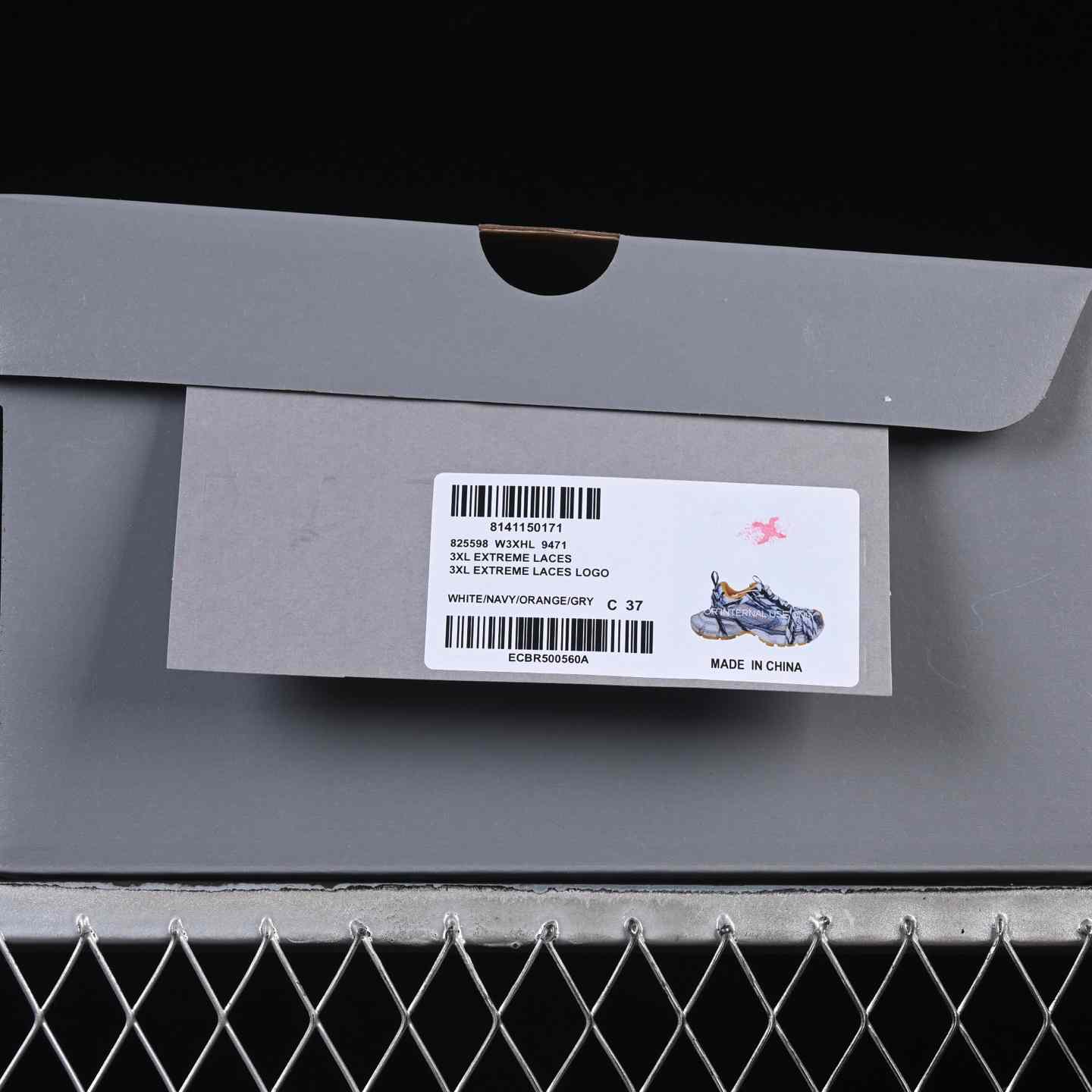  Balenciaga 3XL “White Yellow” Mesh Lace-Up Sneaker - FashionPlug