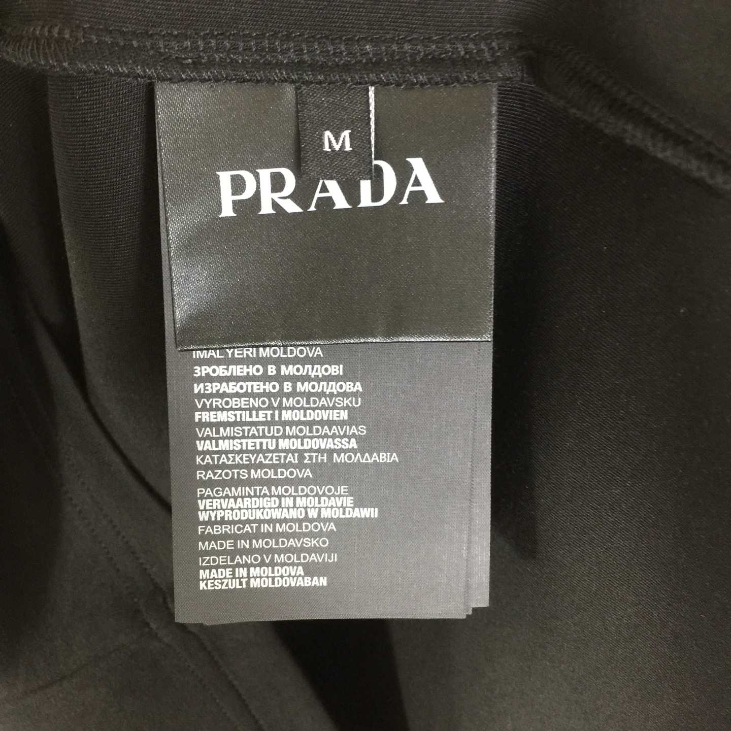 Prada Logo Cotton Tee - FashionPlug