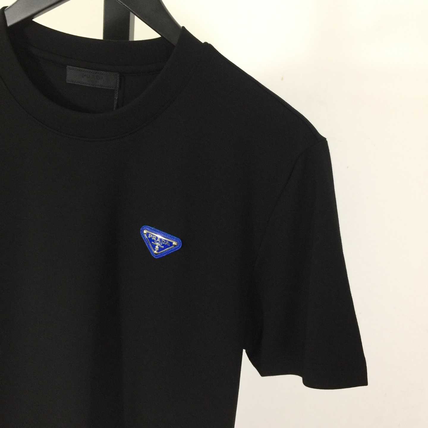 Prada Logo Cotton Tee - FashionPlug
