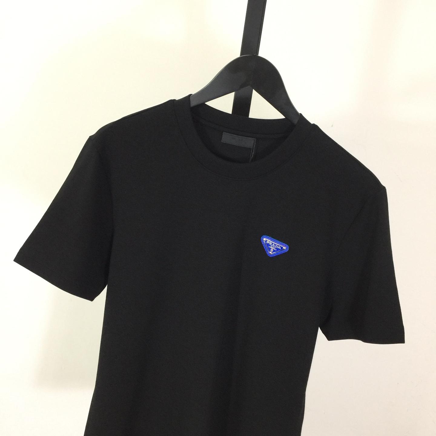 Prada Logo Cotton Tee - FashionPlug