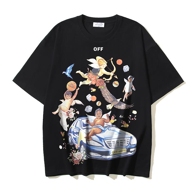 Off-White Fresco Arrow T-Shirt In Black - FashionPlug