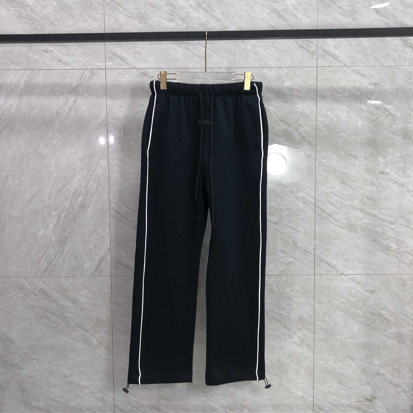 Fear of God Essentials Stripe-detail Sweatpants - FashionPlug