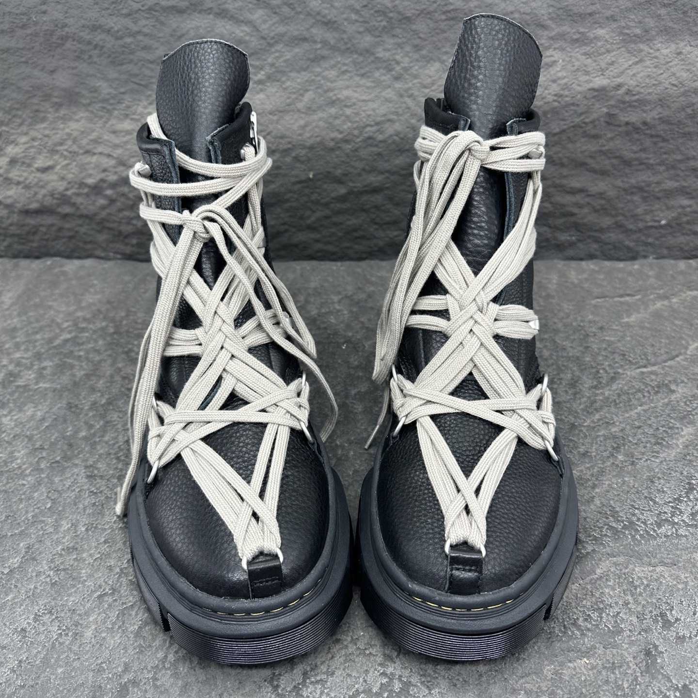 Dr. Martens x Rick Owens 1460 DMXL Mega Lace Boot - FashionPlug