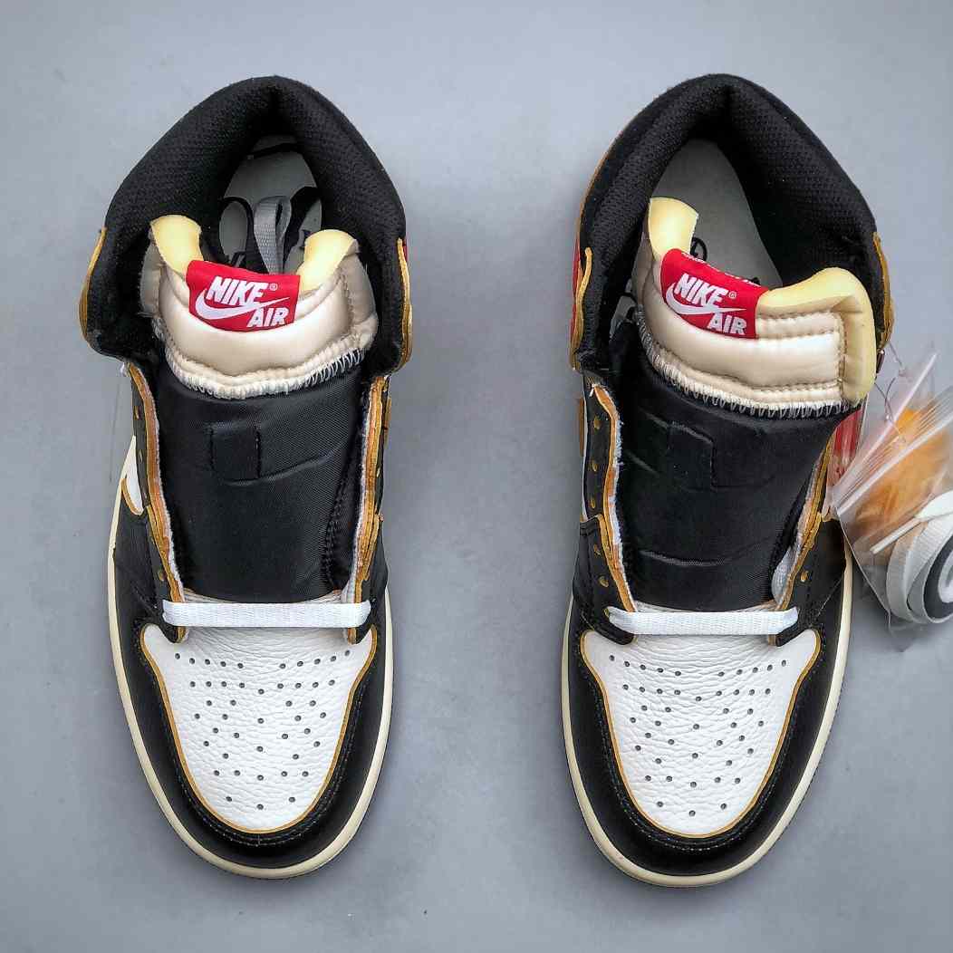 Union LA x Fragment Design x Air Jordan 1 High OG “Black White Blue” IO7847-002 - FashionPlug