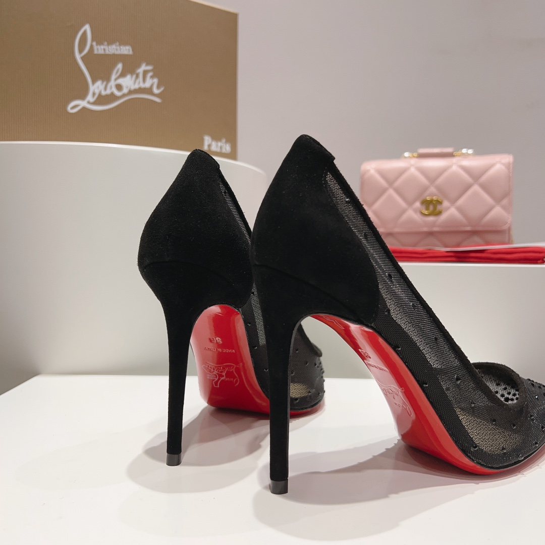 Christian Louboutin Degrastrass Red Carpet 100 mm Pumps - FashionPlug