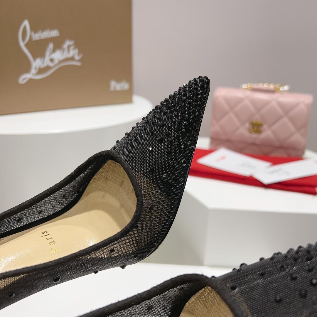 Christian Louboutin Degrastrass Red Carpet 100 mm Pumps - FashionPlug