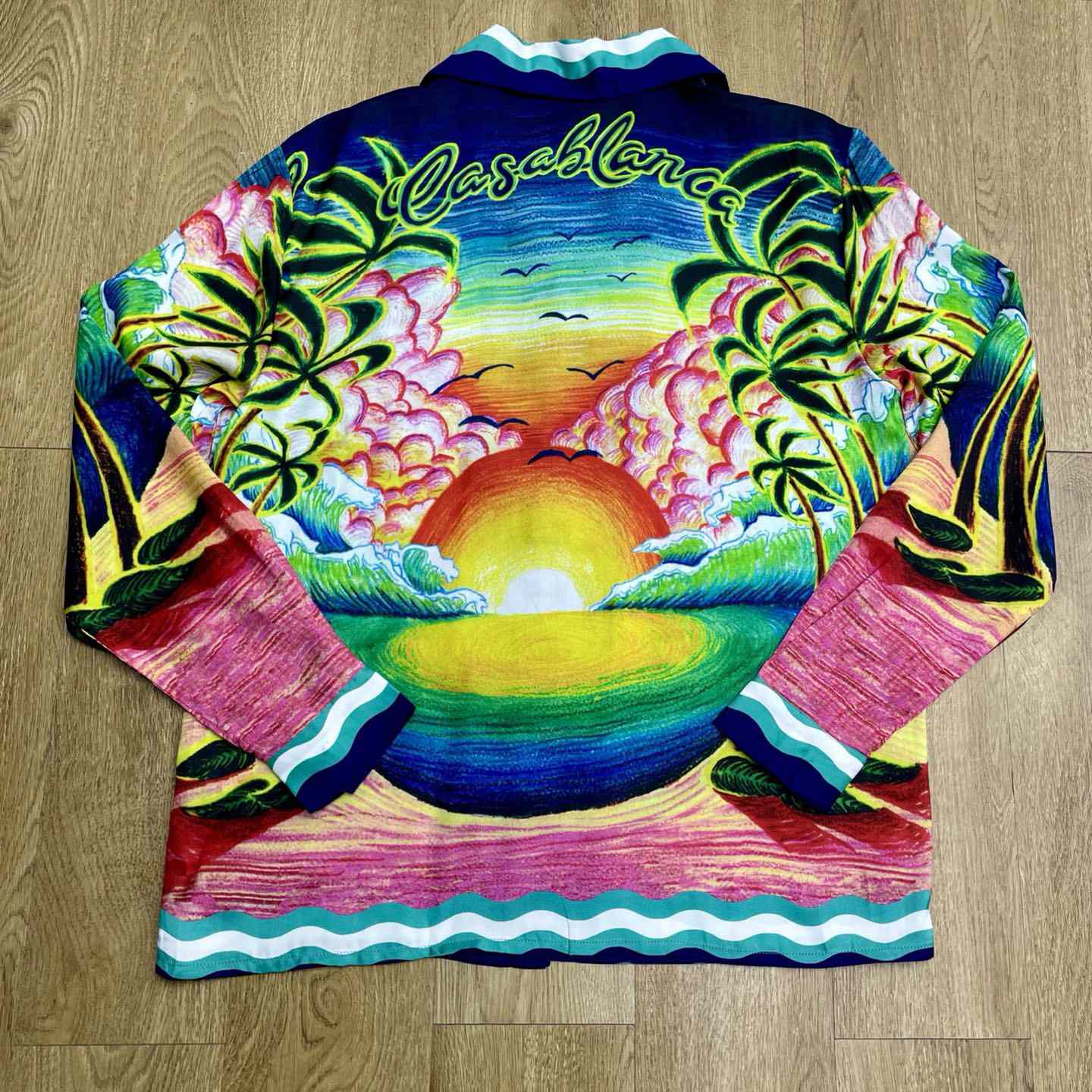 Casablanca Danse De La Mer Shirt   CA3547 - FashionPlug