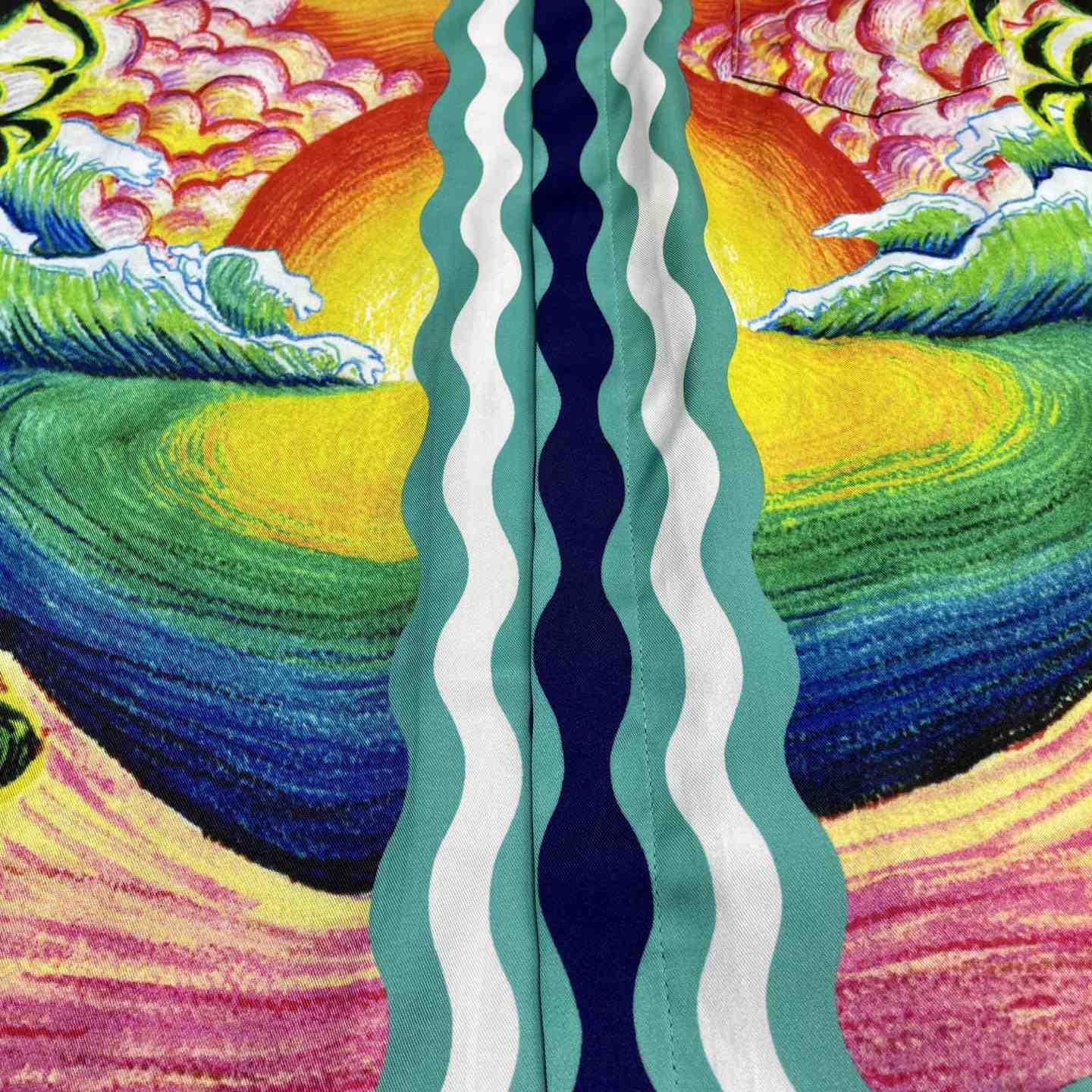 Casablanca Danse De La Mer Shirt   CA3547 - FashionPlug