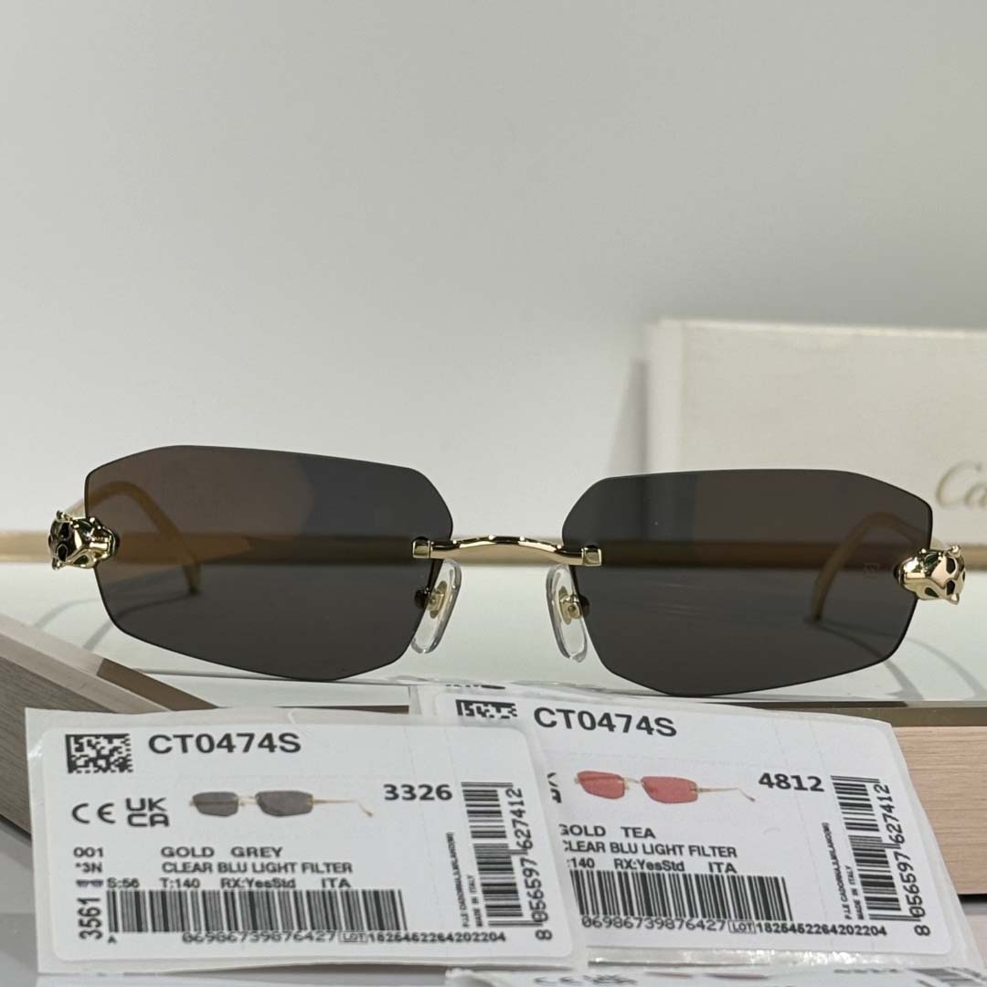 Cartier CT0474S Sunglasses    - FashionPlug
