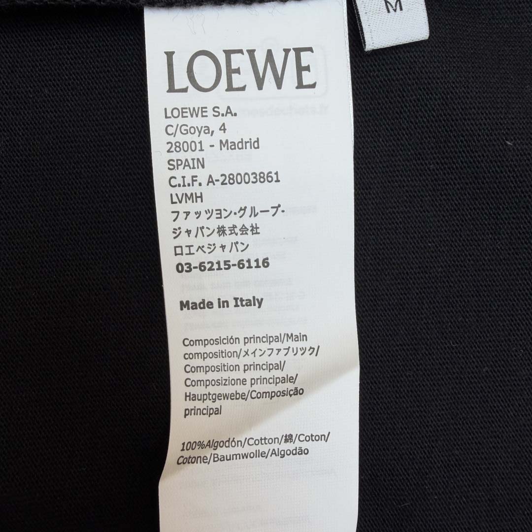 Loewe Loose fit T-shirt In Cotton - FashionPlug