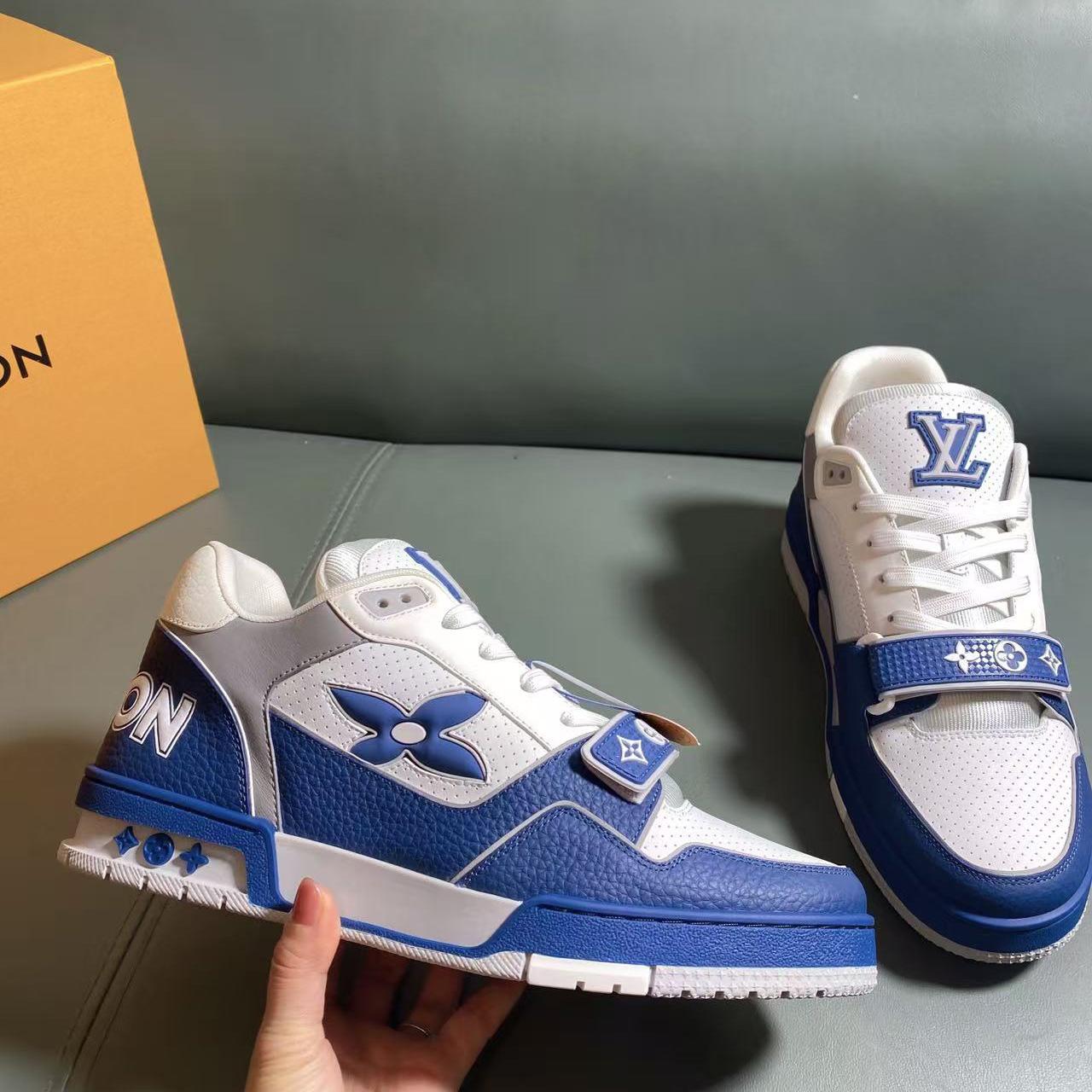 Louis Vuitton LV Trainer Sneaker   1AHTBN - FashionPlug